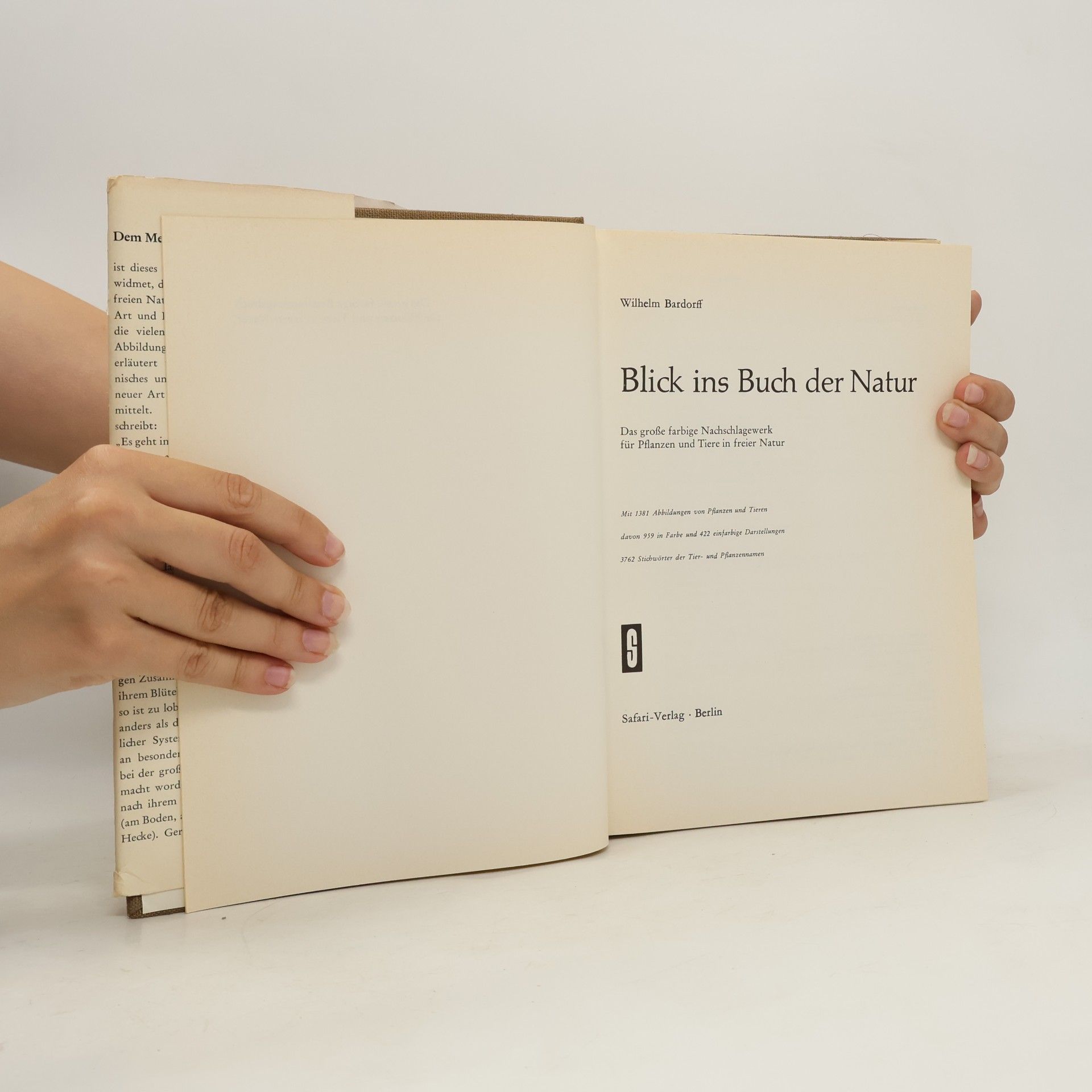Wilhelm Bardorff Blick ins Buch der Natur