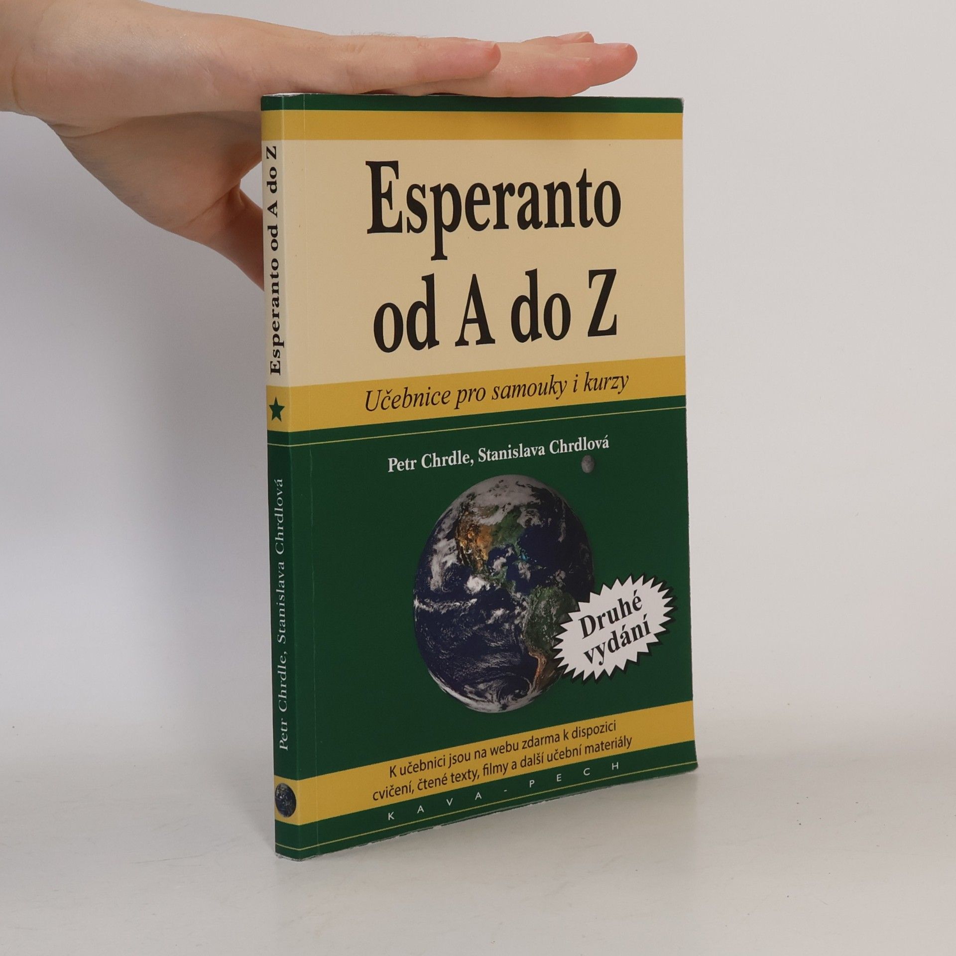Petr Chrdle Esperanto od A do Z : učebnice pro samouky i kurzy (esperantsky)
