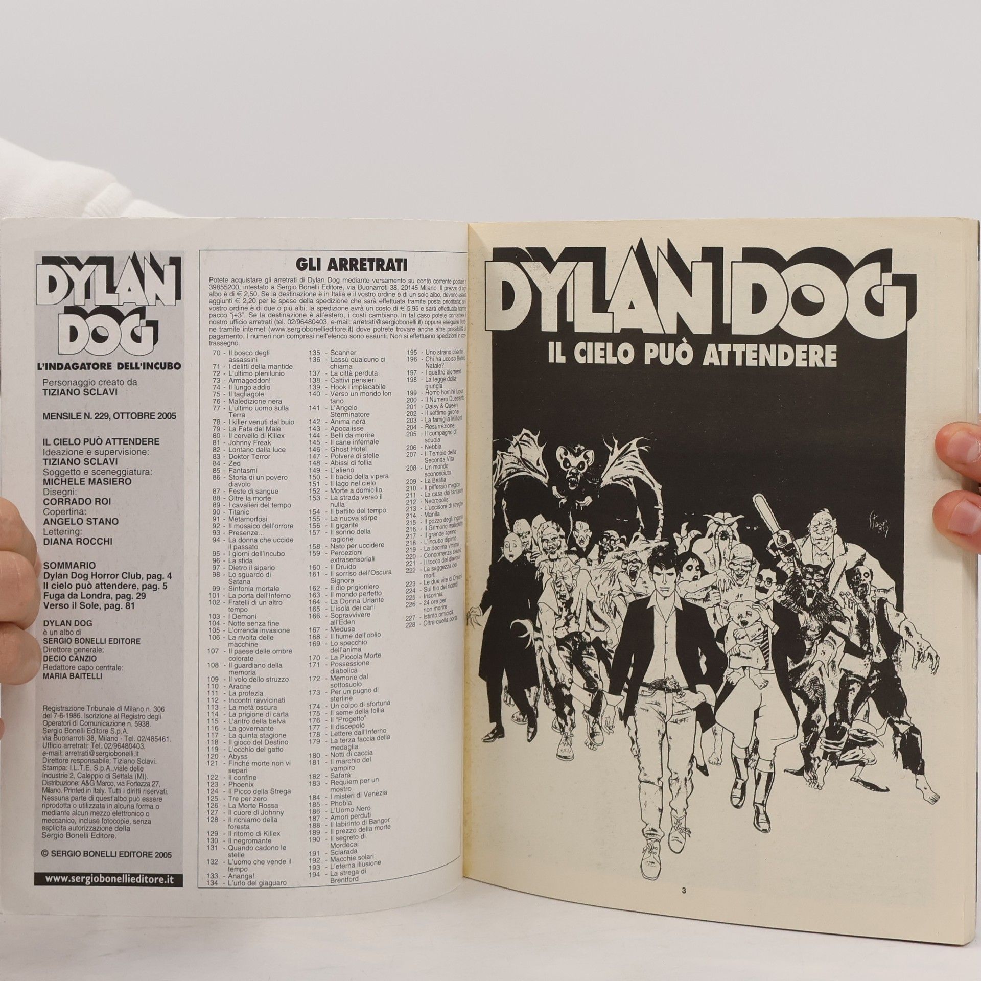 Autores varios Dylan Dog 229. Il cielo puo attendere