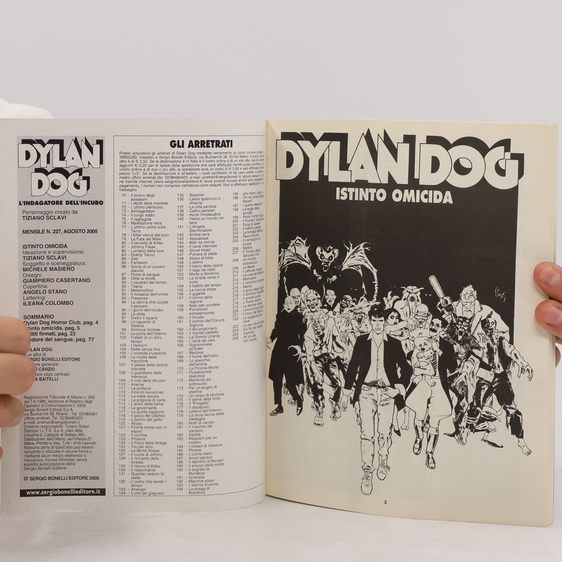 Various authors Dylan Dog 227