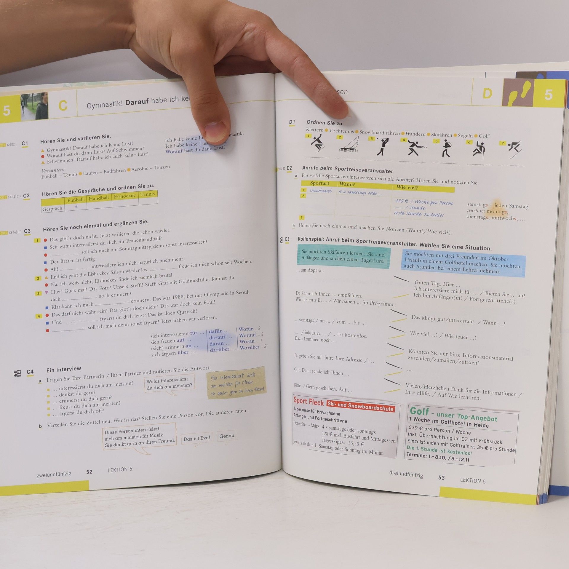 Silke Hilpert Schritte 3 international : deutsch als fremdsprache : kursbuch + arbeitsbuch. Niveau A2