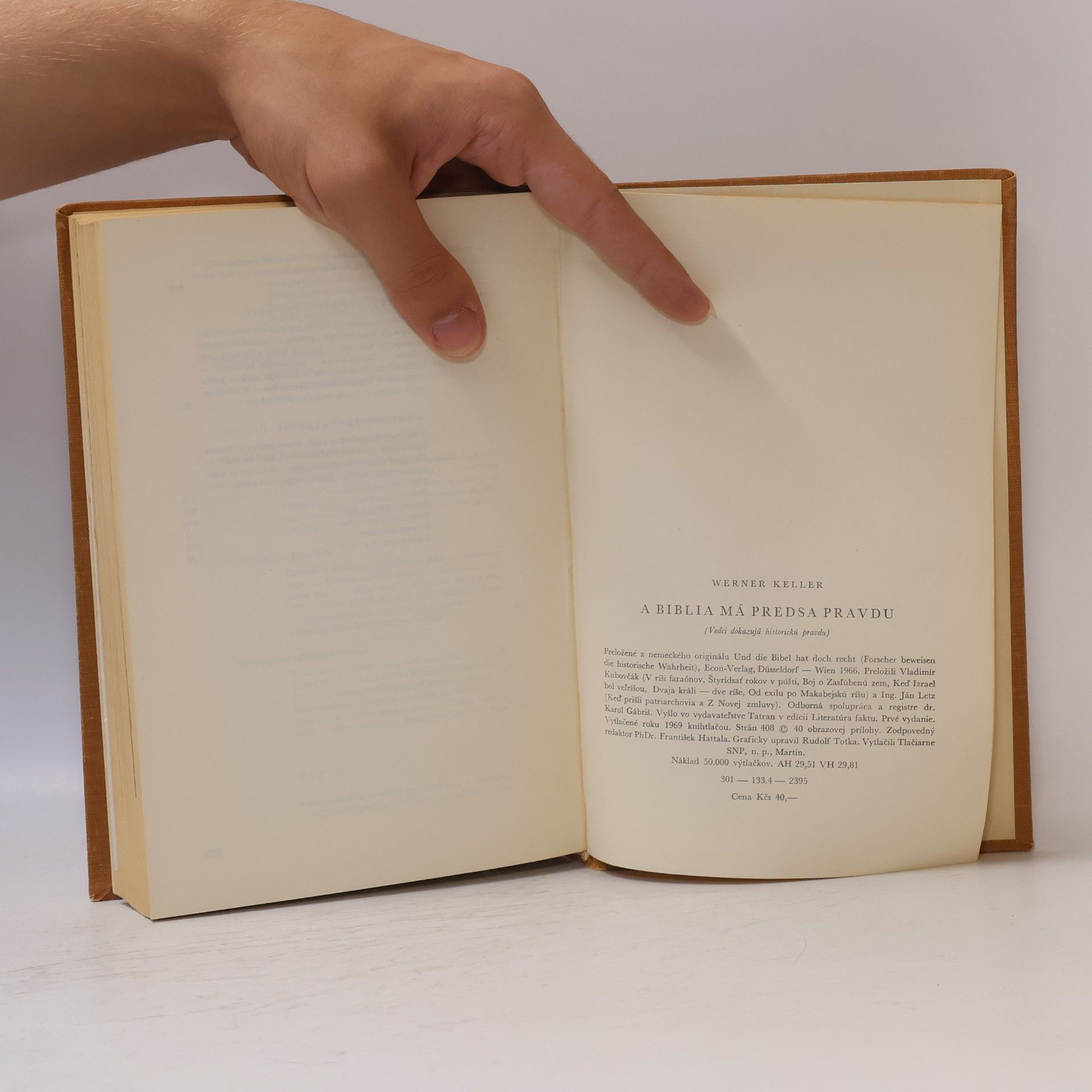Werner Keller A Biblia má predsa pravdu
