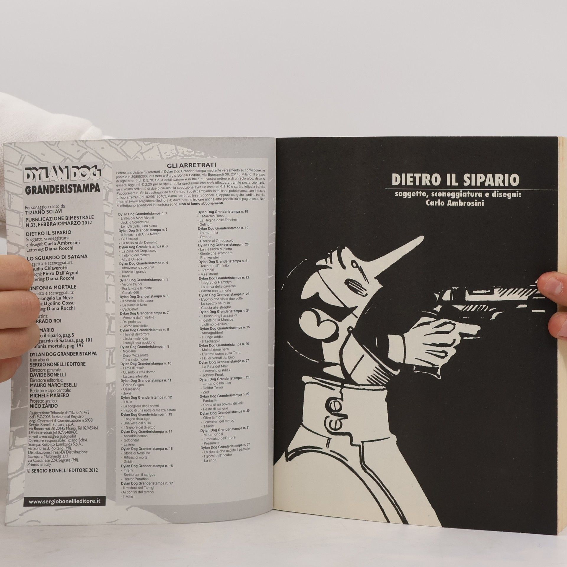 Autores varios Dylan Dog Granderistampa 33