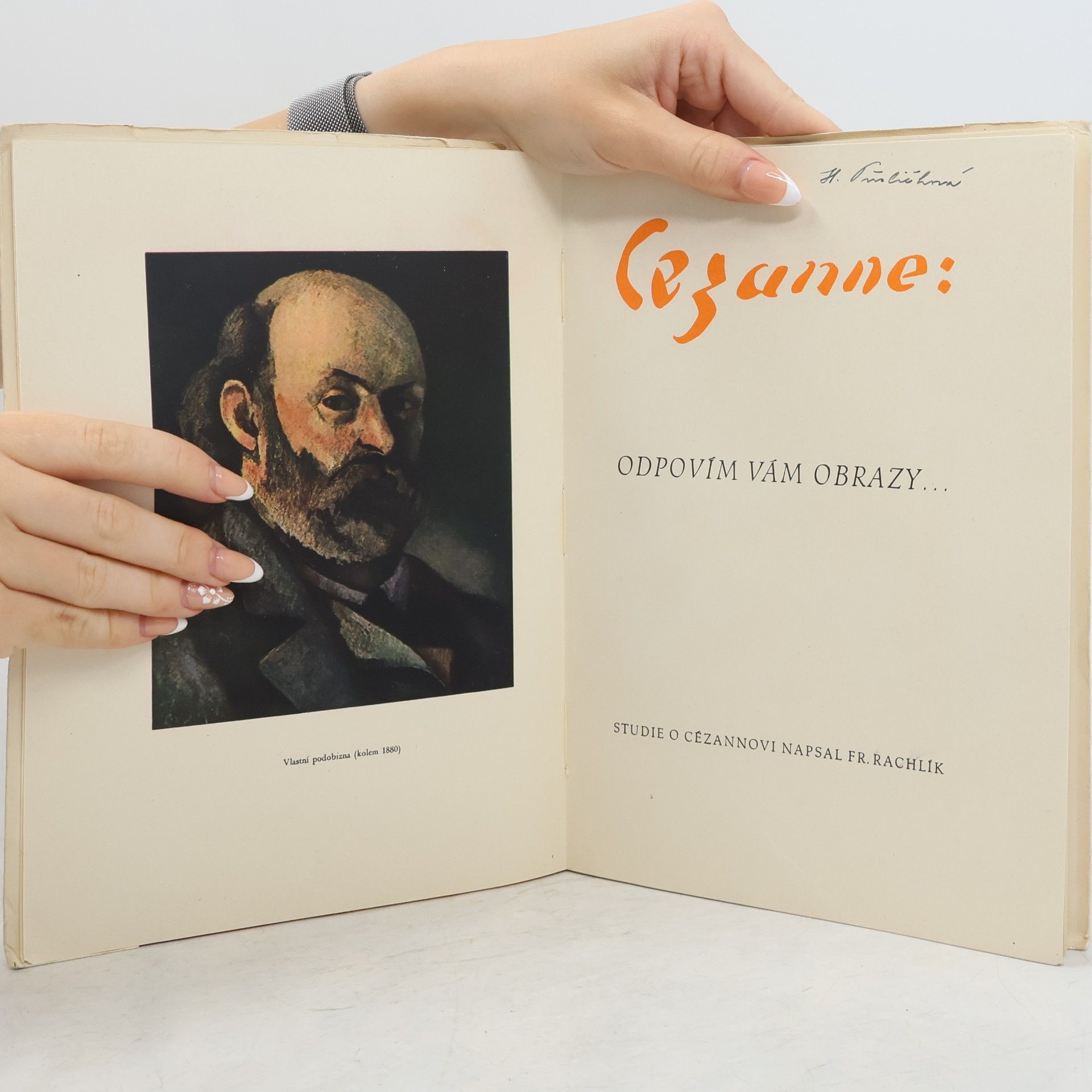 František Rachlík Cezanne: Odpovím vám obrazy...