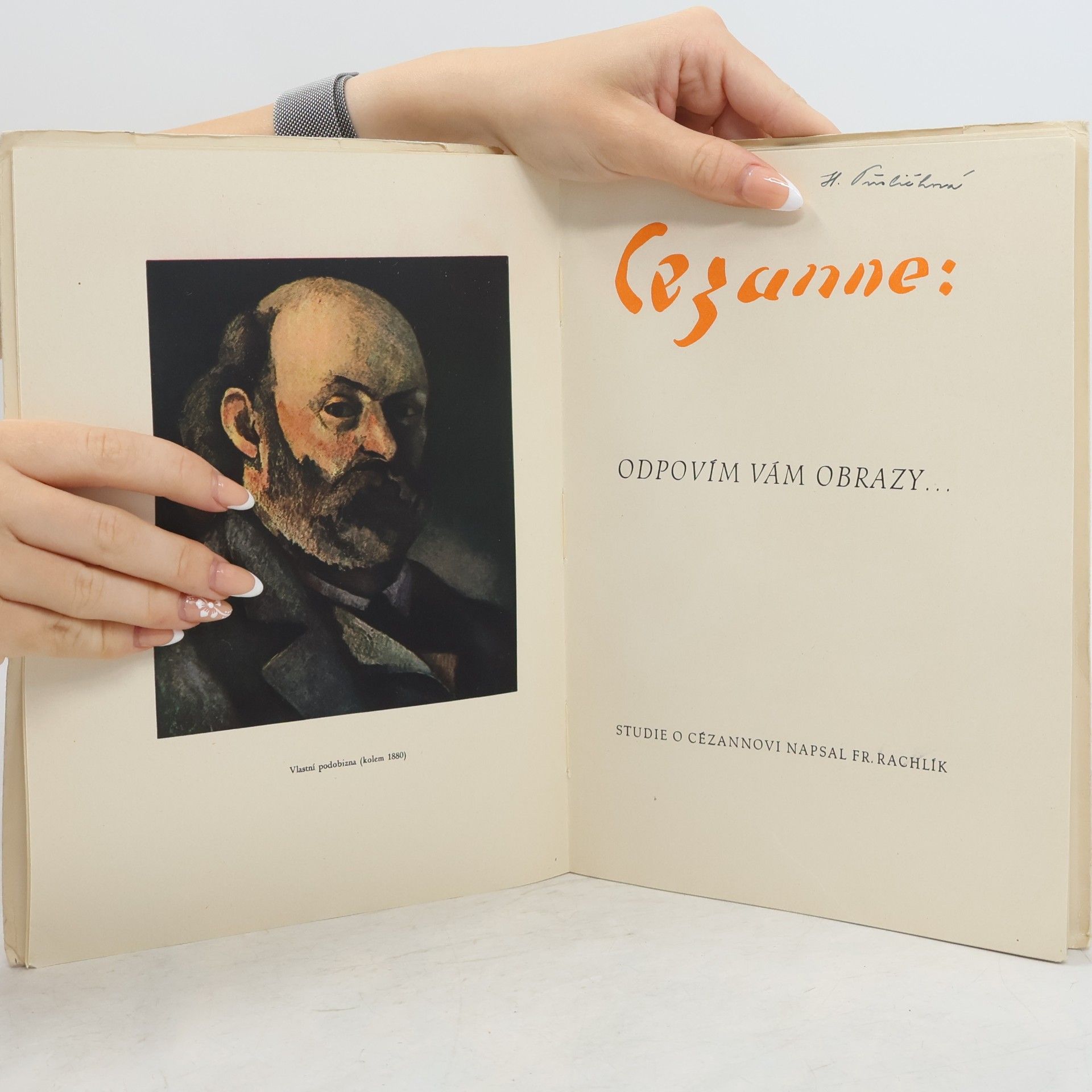 František Rachlík Cezanne: Odpovím vám obrazy...