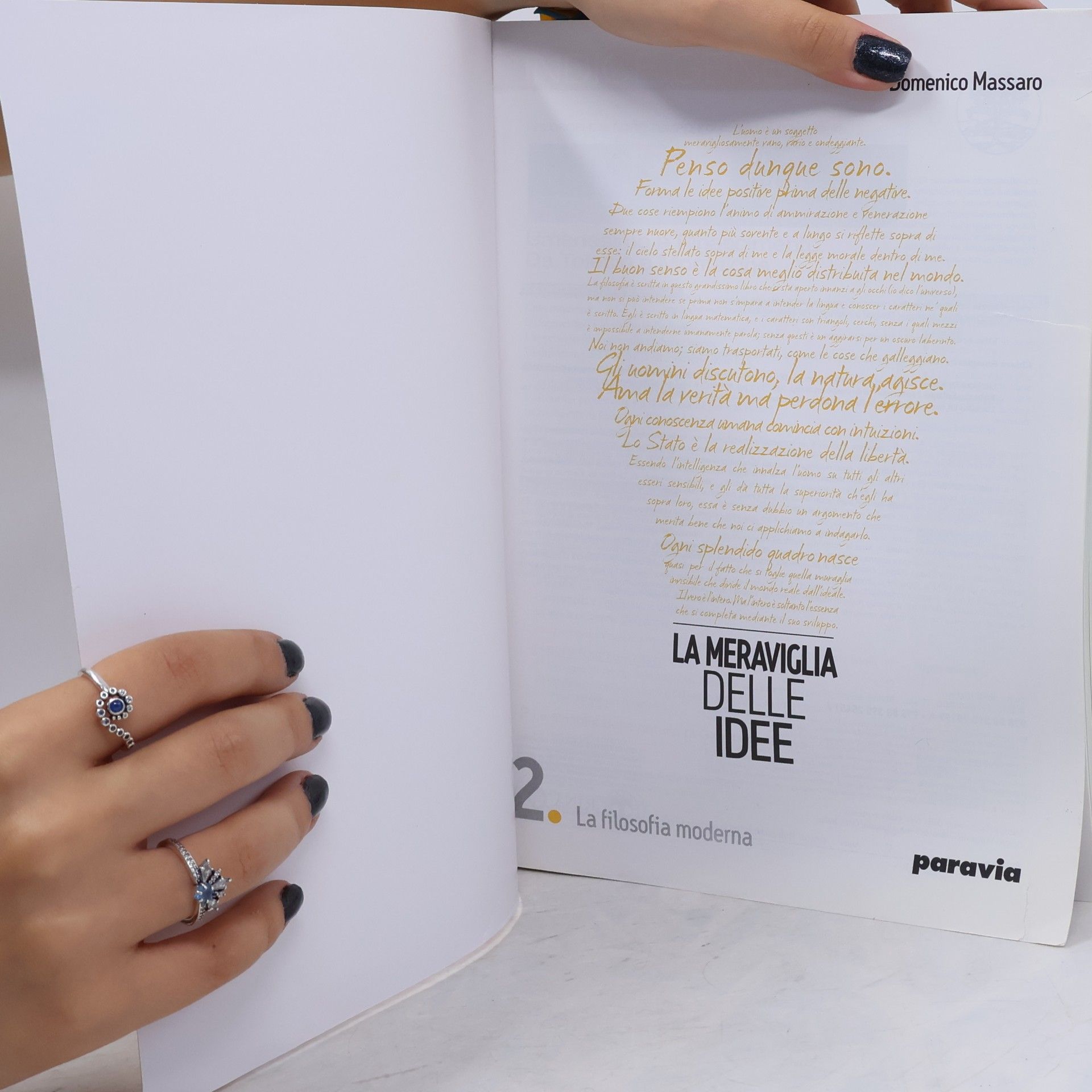 Domenico Massaro La meraviglia delle idee 2. Quaderno del pensiero logico