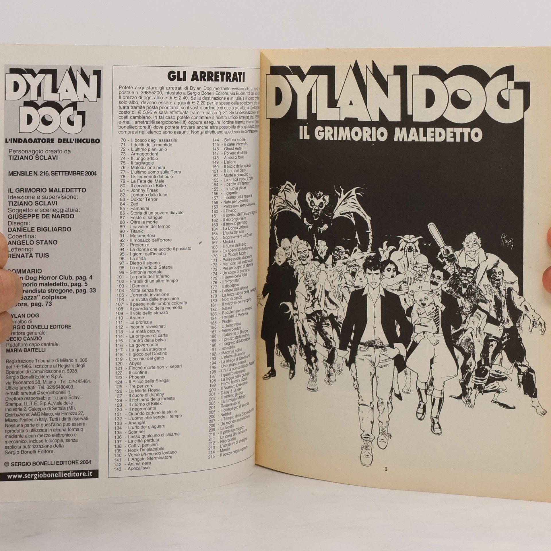Various authors Dylan Dog 216