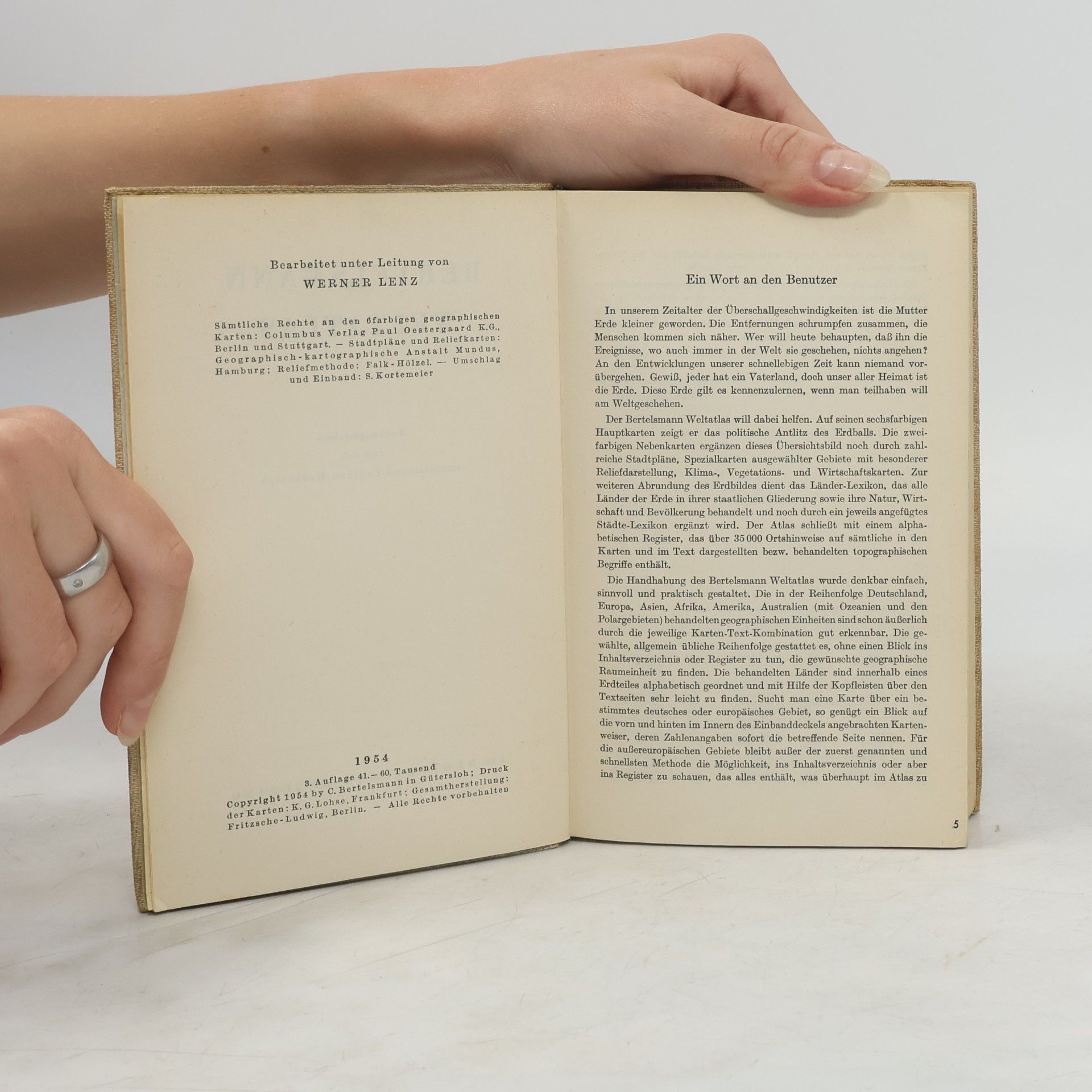 Autores varios Bertelsmann Weltatlas