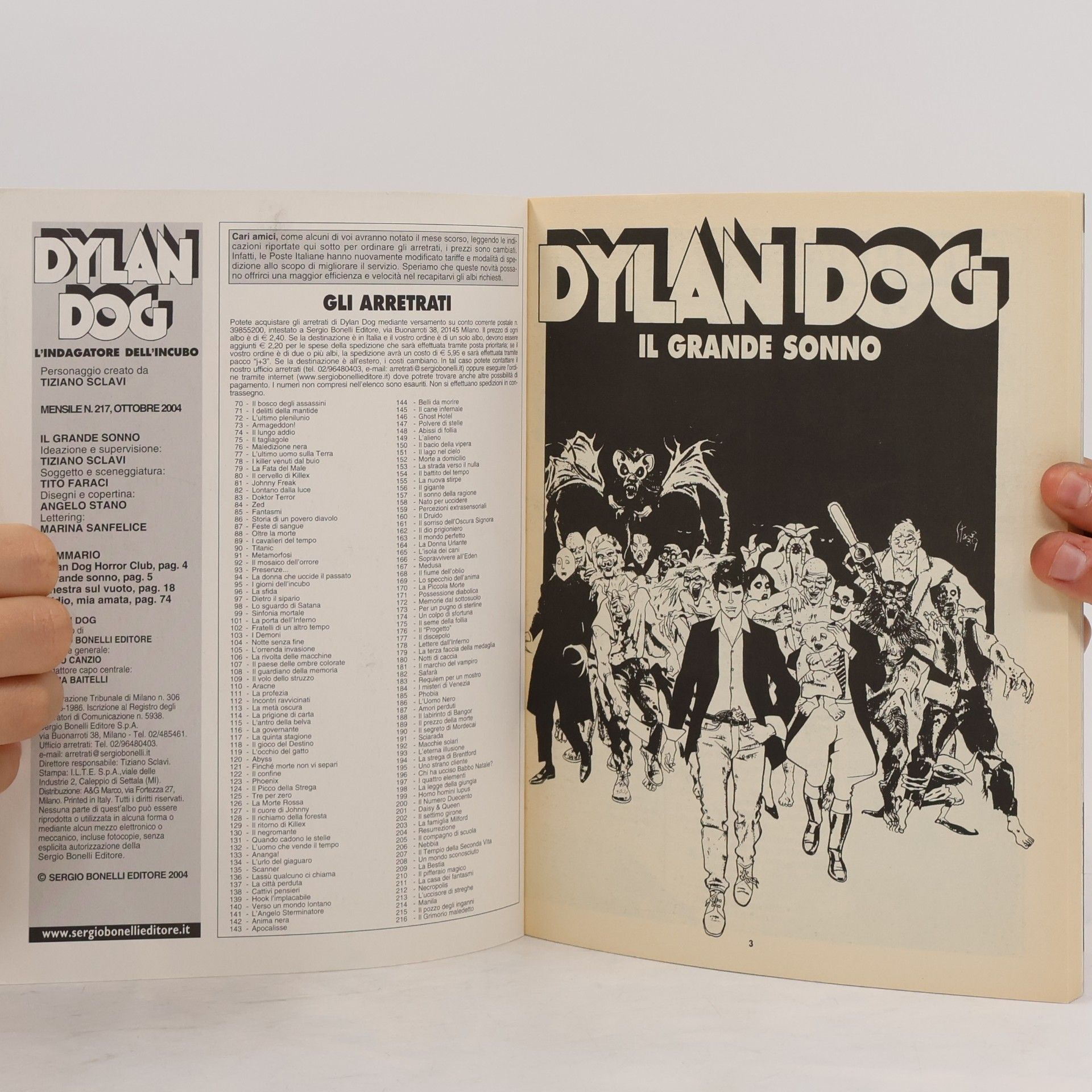 AA.VV. Dylan Dog 217