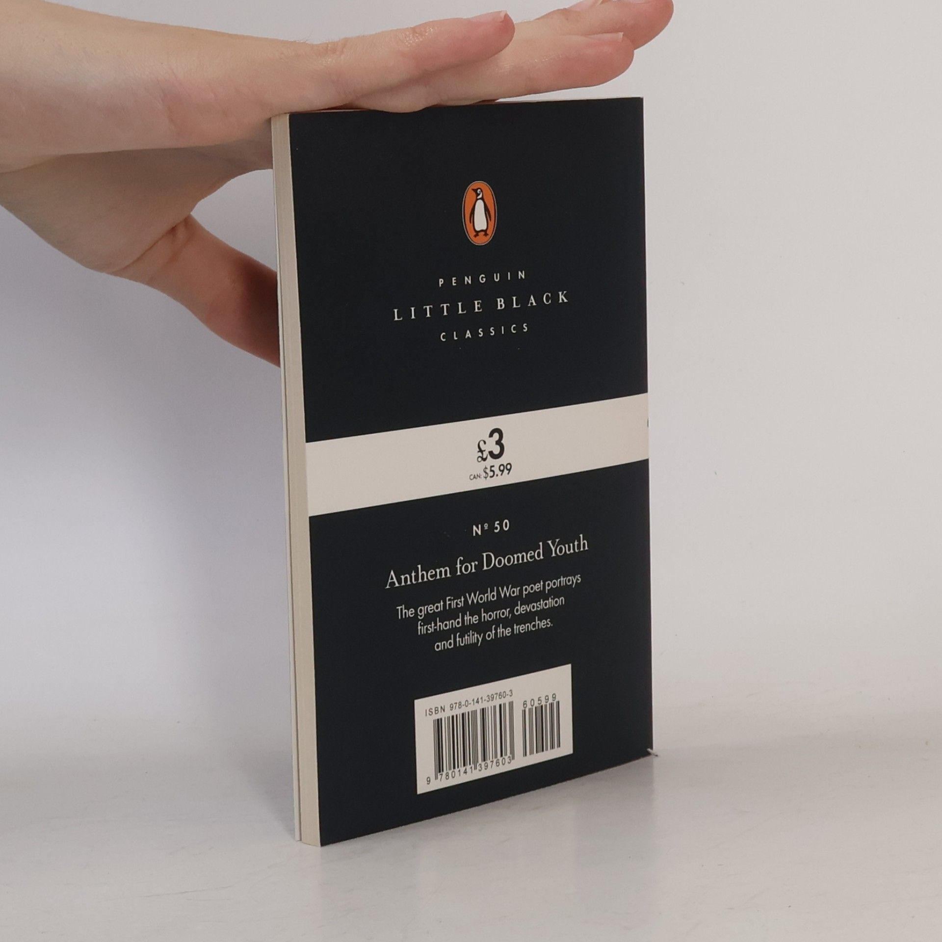 Wilfred Owen Penguin Classics - 50: Anthem for Doomed Youth