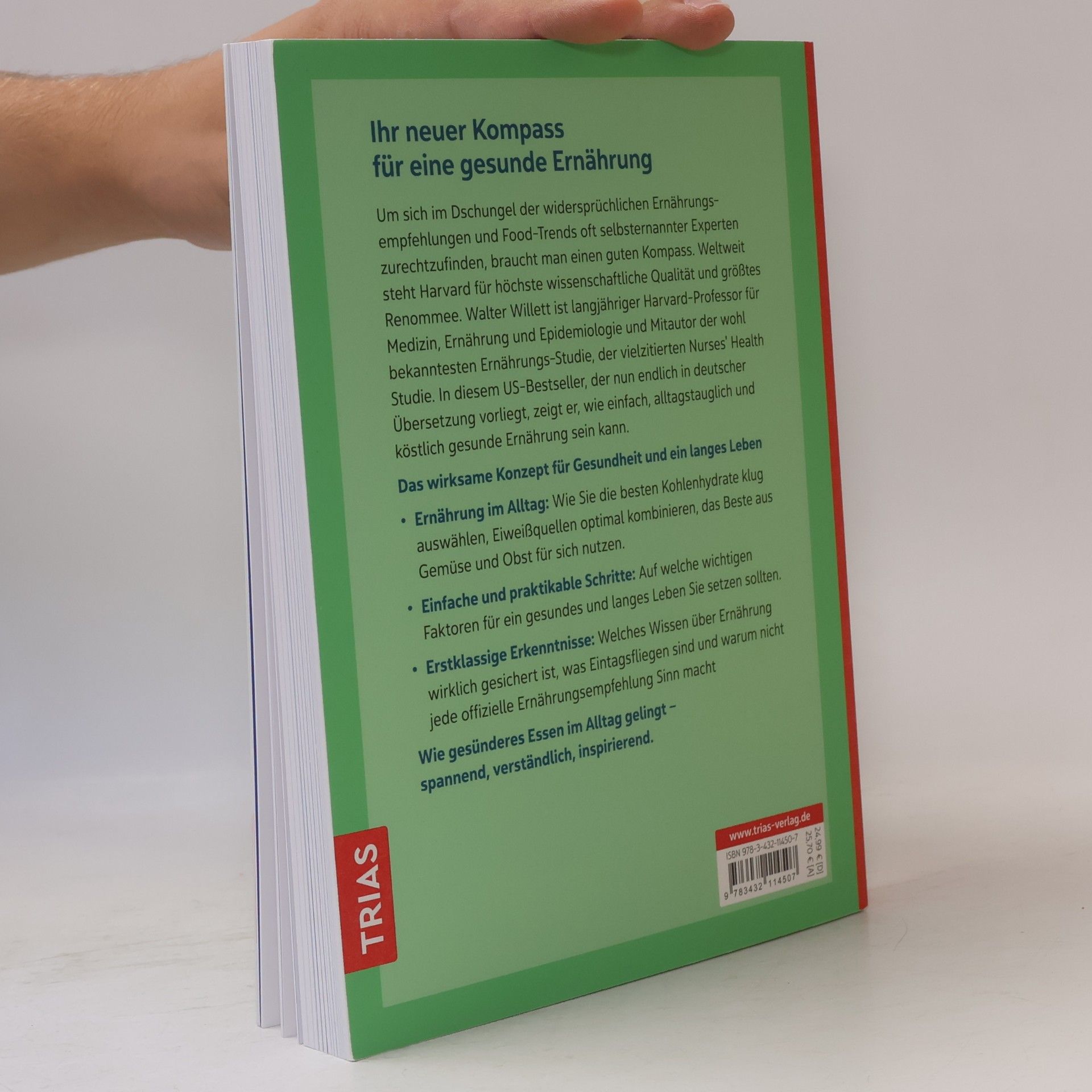Walter C. Willett Harvard Medical School Guide Gesunde Ernährung