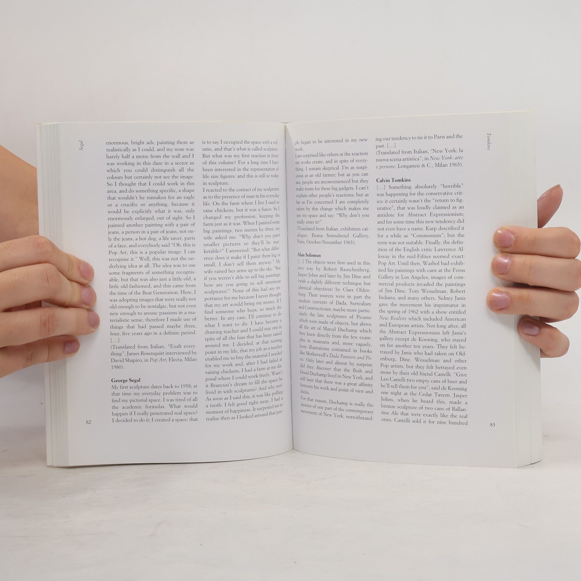 Lea Vergine Art on the Cutting Edge