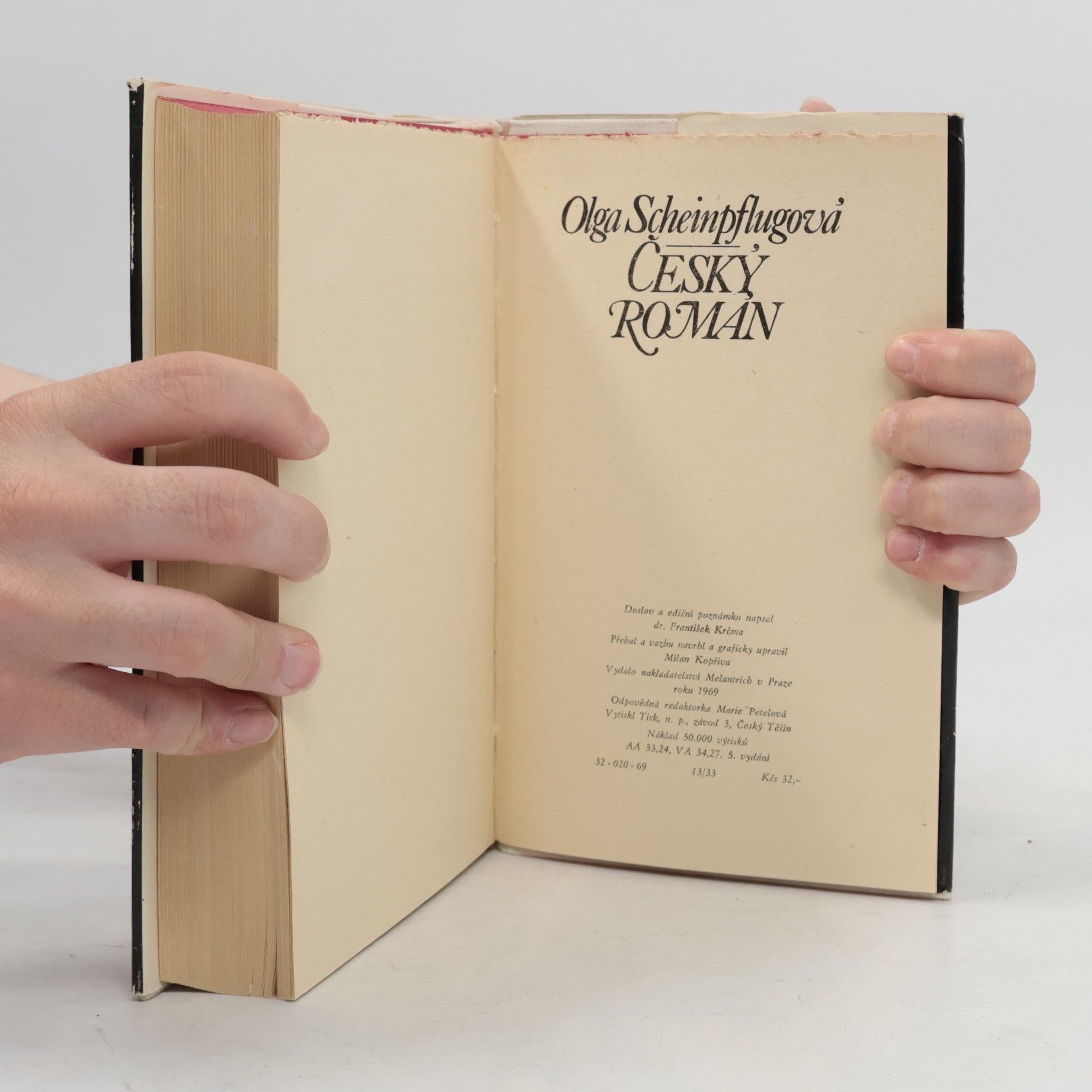 Olga Scheinpflugová Český román
