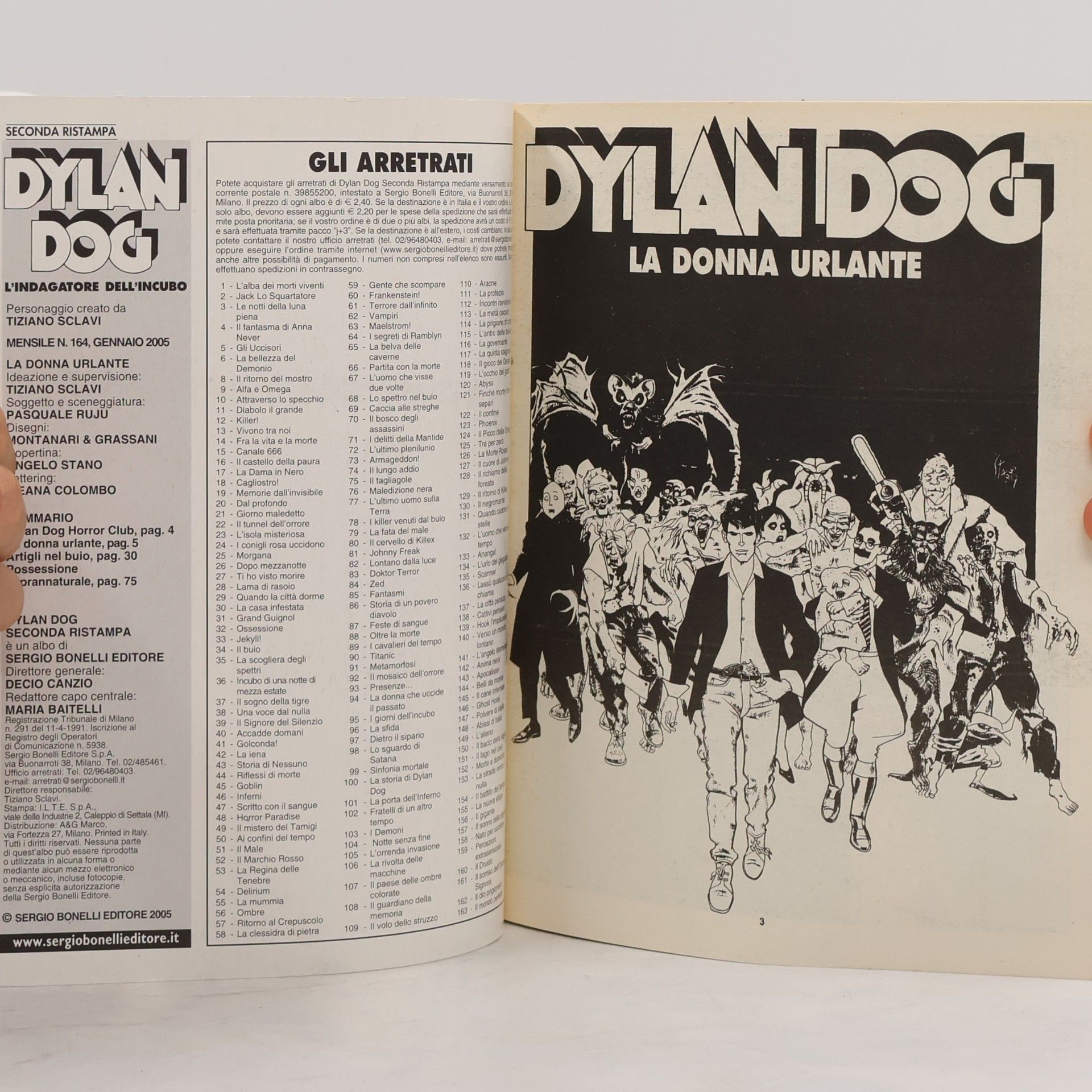 Autores varios Dylan Dog 164. La donna urlante