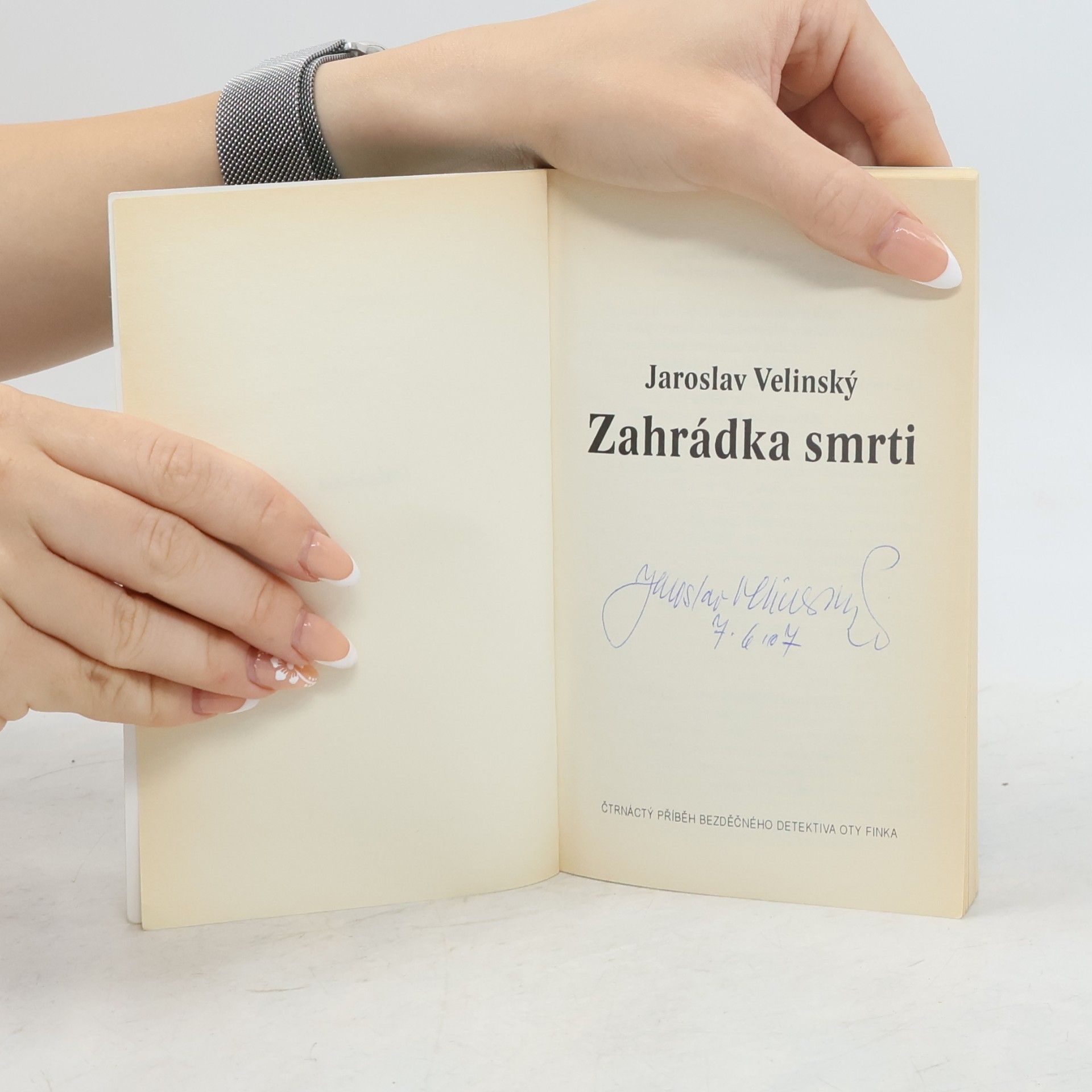 Jaroslav Velinský Zahrádka smrti