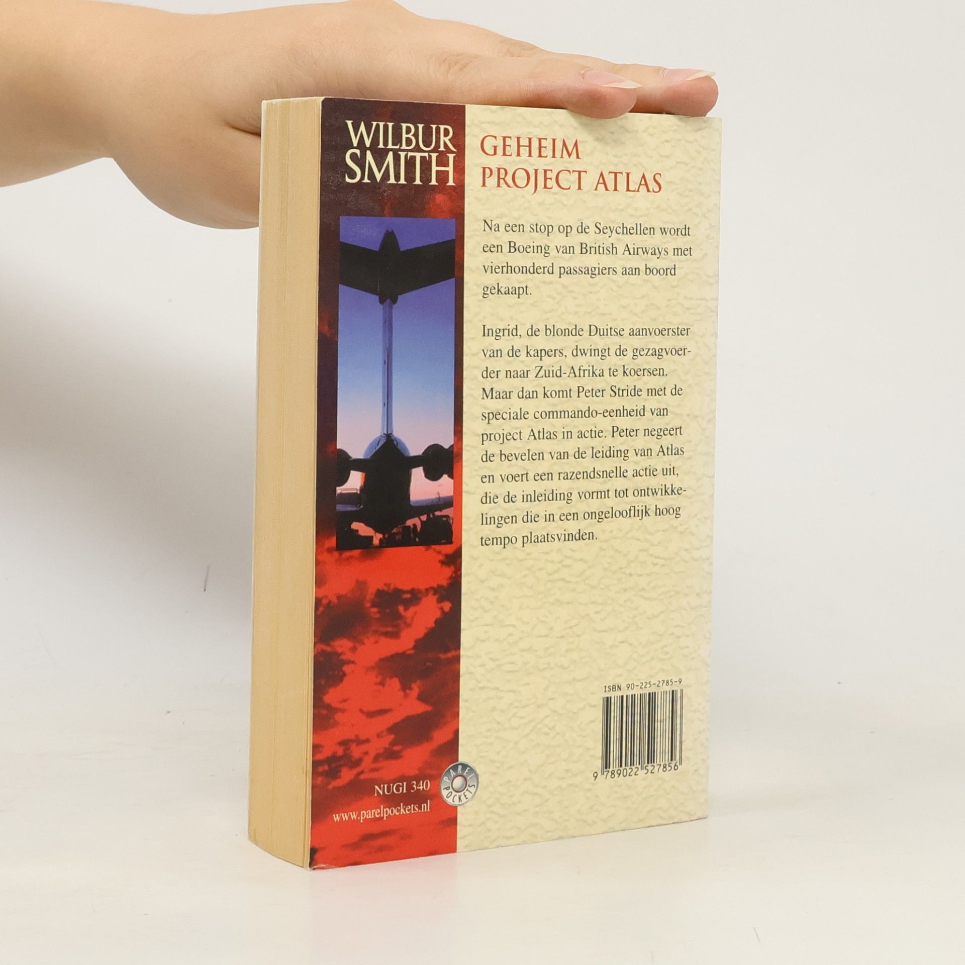 Wilbur Smith Geheim Project Atlas (Parelpocket)