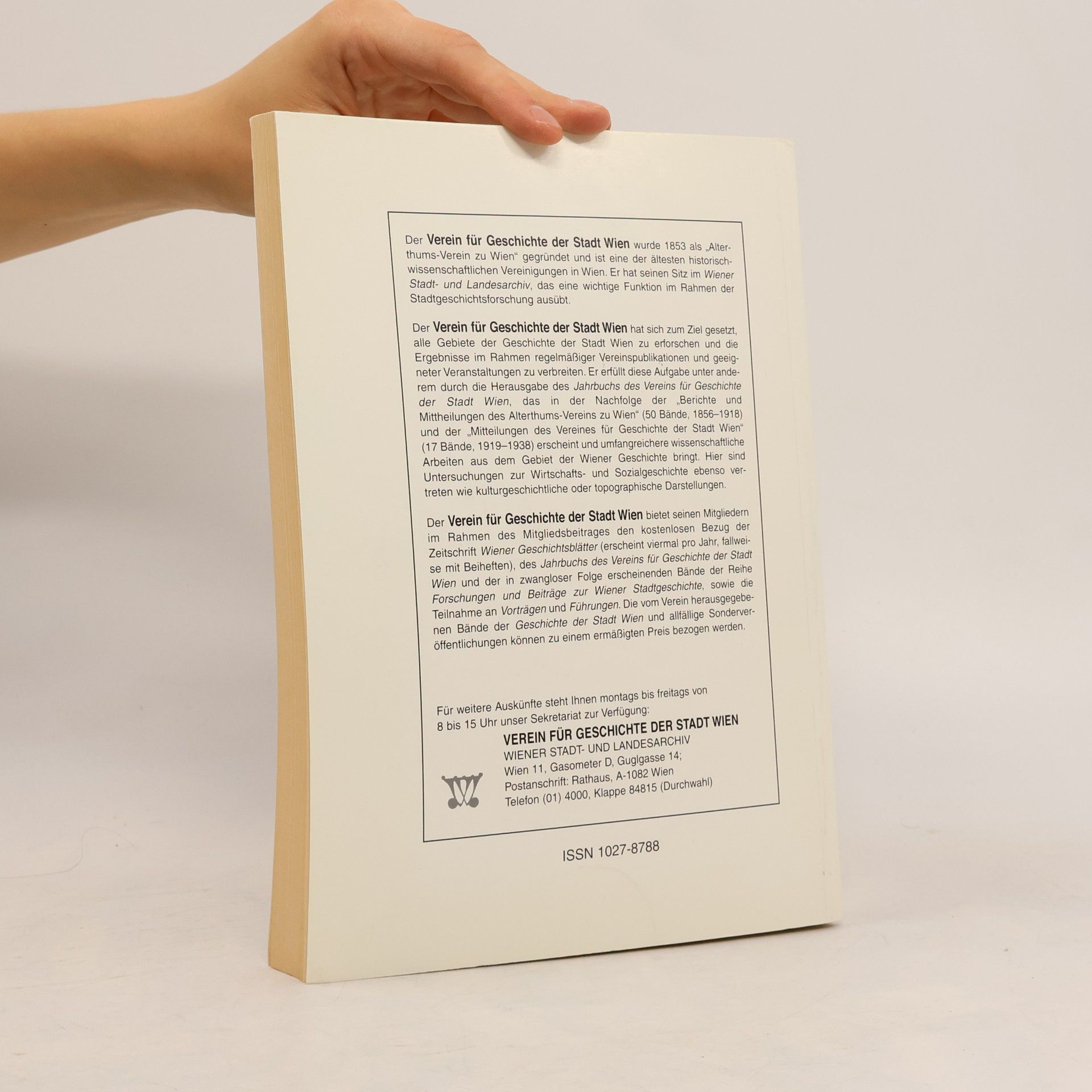 Autorenkollektiv Wiener Geschichte. Jahrbuch des Vereins für Geschichte der Stadt Wien 2004