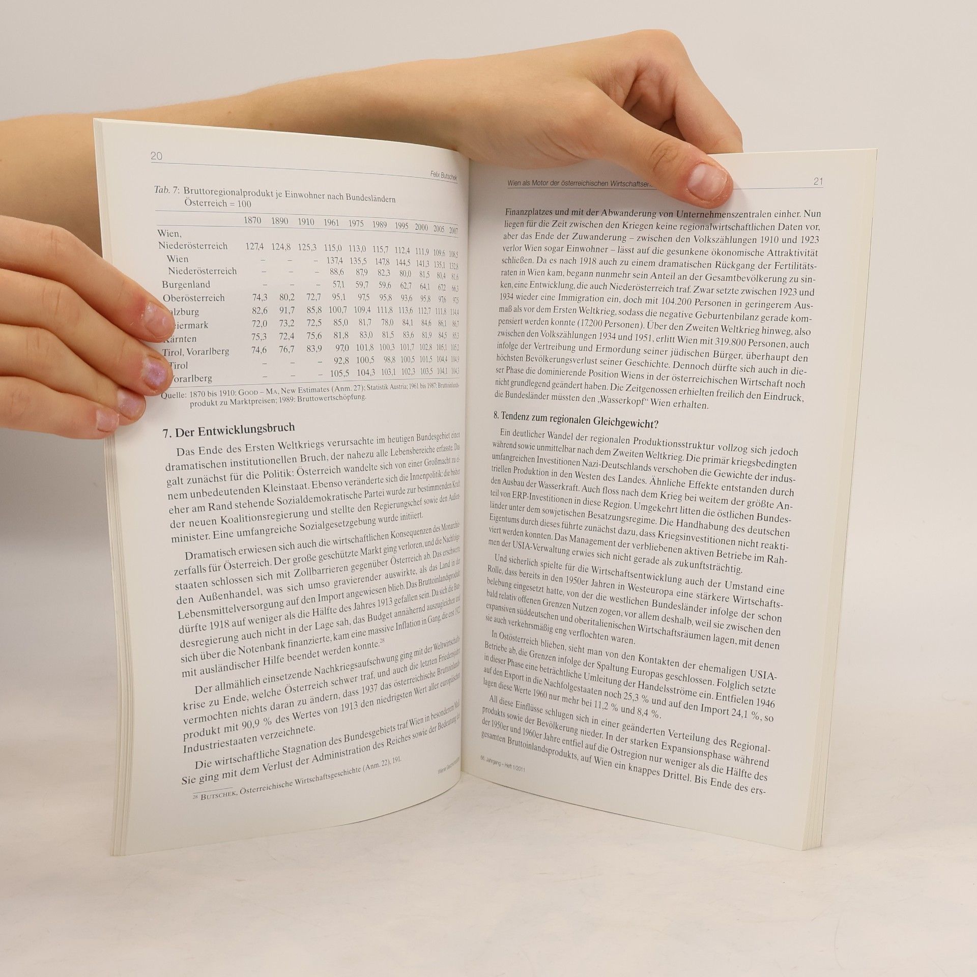 Kolektiv autorů Wiener Geschichtsblätter, 1/2011