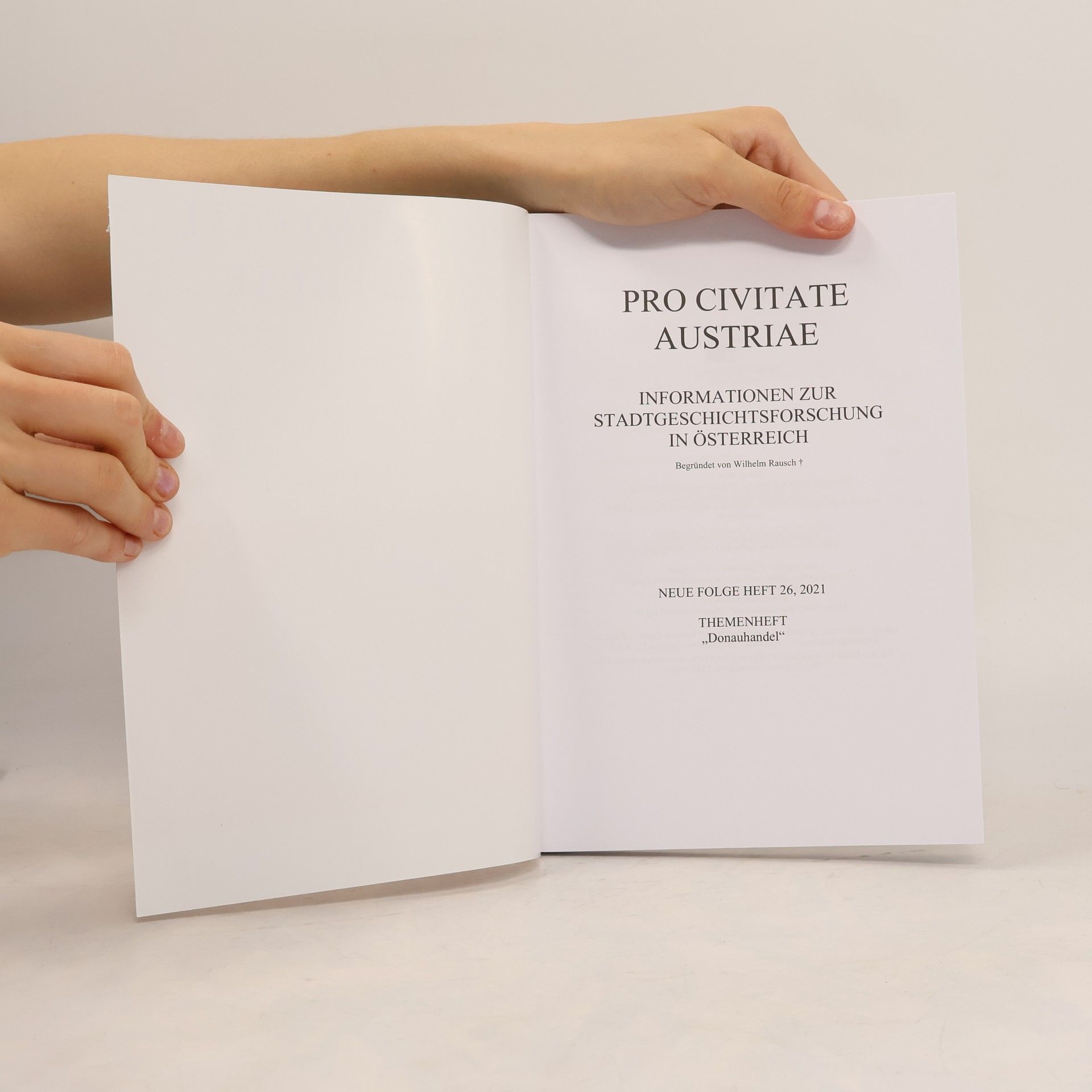 kolektiv Pro Civitate Austriae Information zur Stadtgeschichtsforschung in Österreich. Heft 26