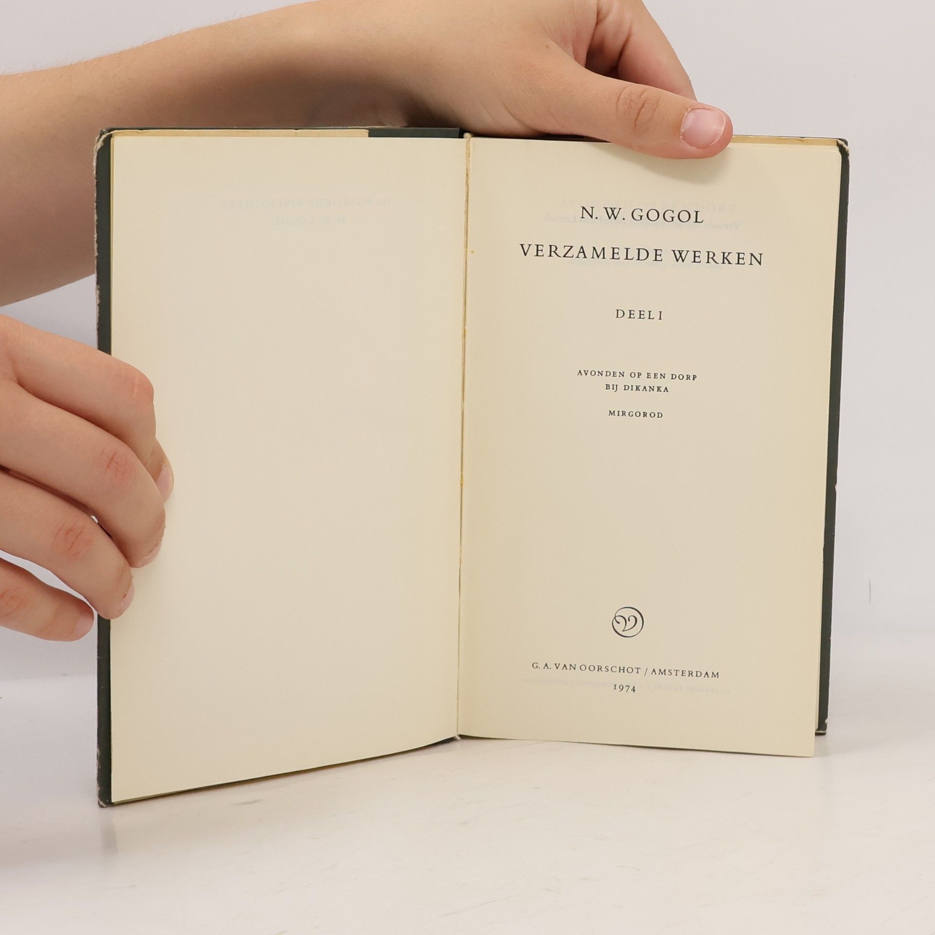 Nikolaj Vasilevič Gogol Verzamelde Werken 1