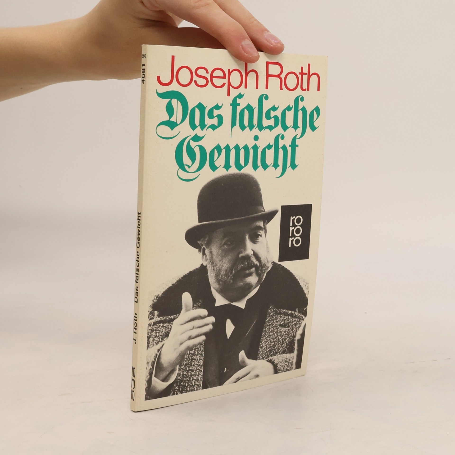 Joseph Roth Das falsche Gewicht