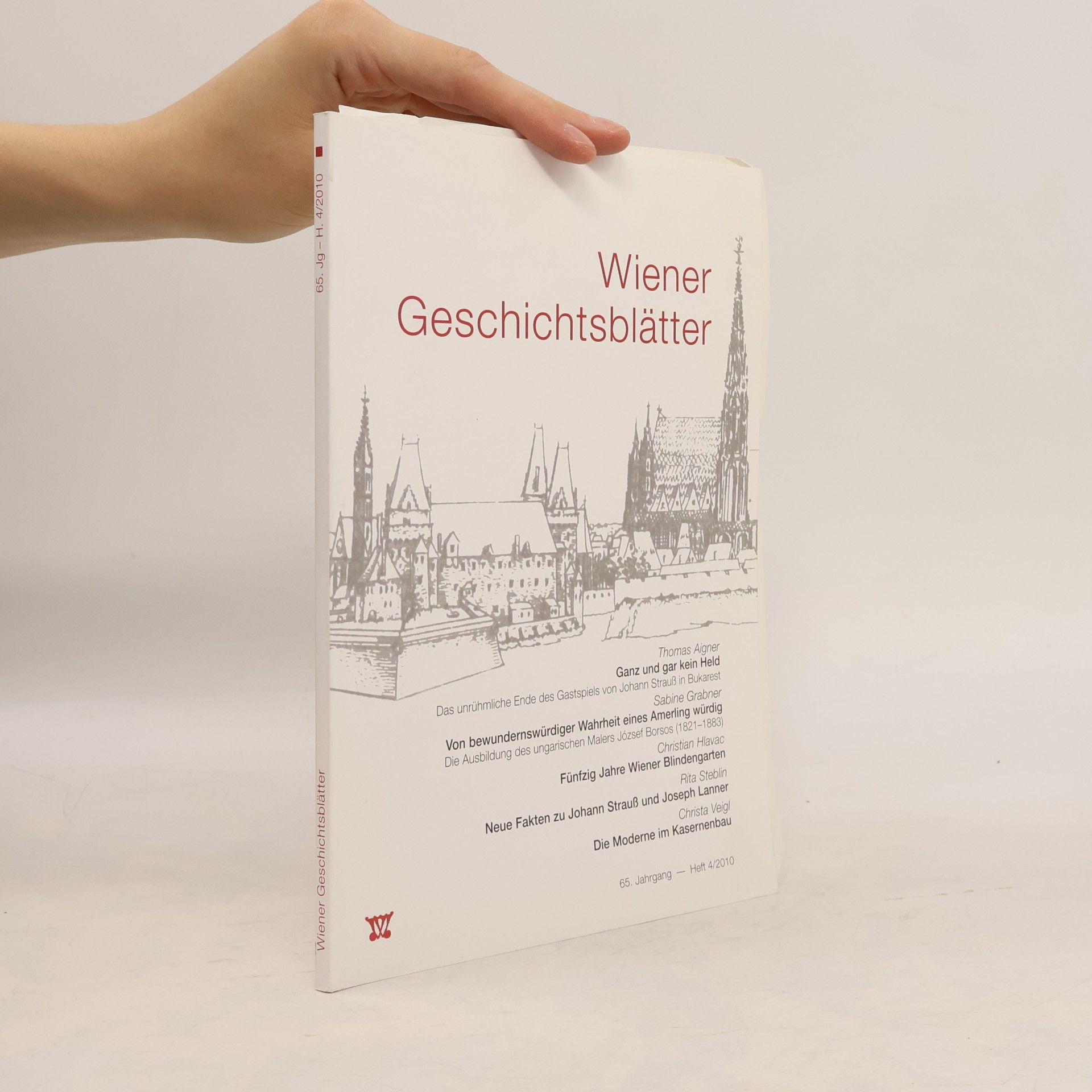 kolektiv Wiener Geschichtsblätter 4/2010