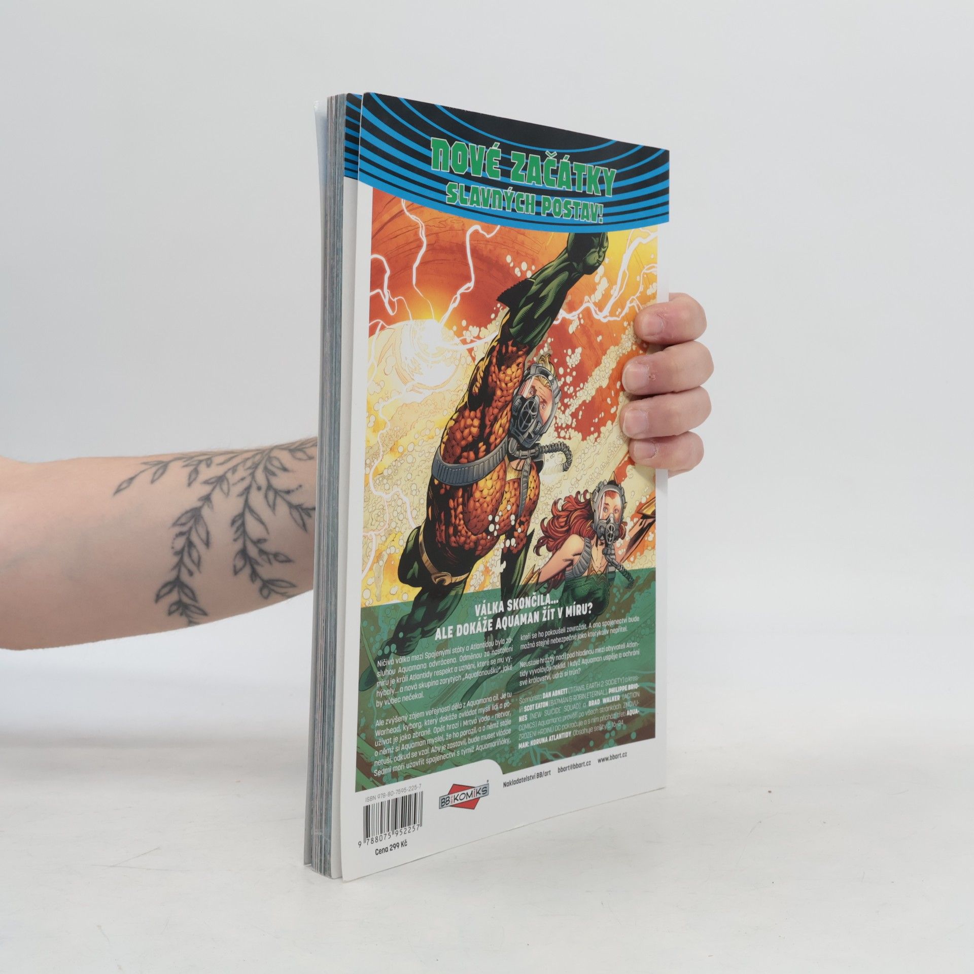 Dan Abnett Aquaman 3: Koruna Atlantidy
