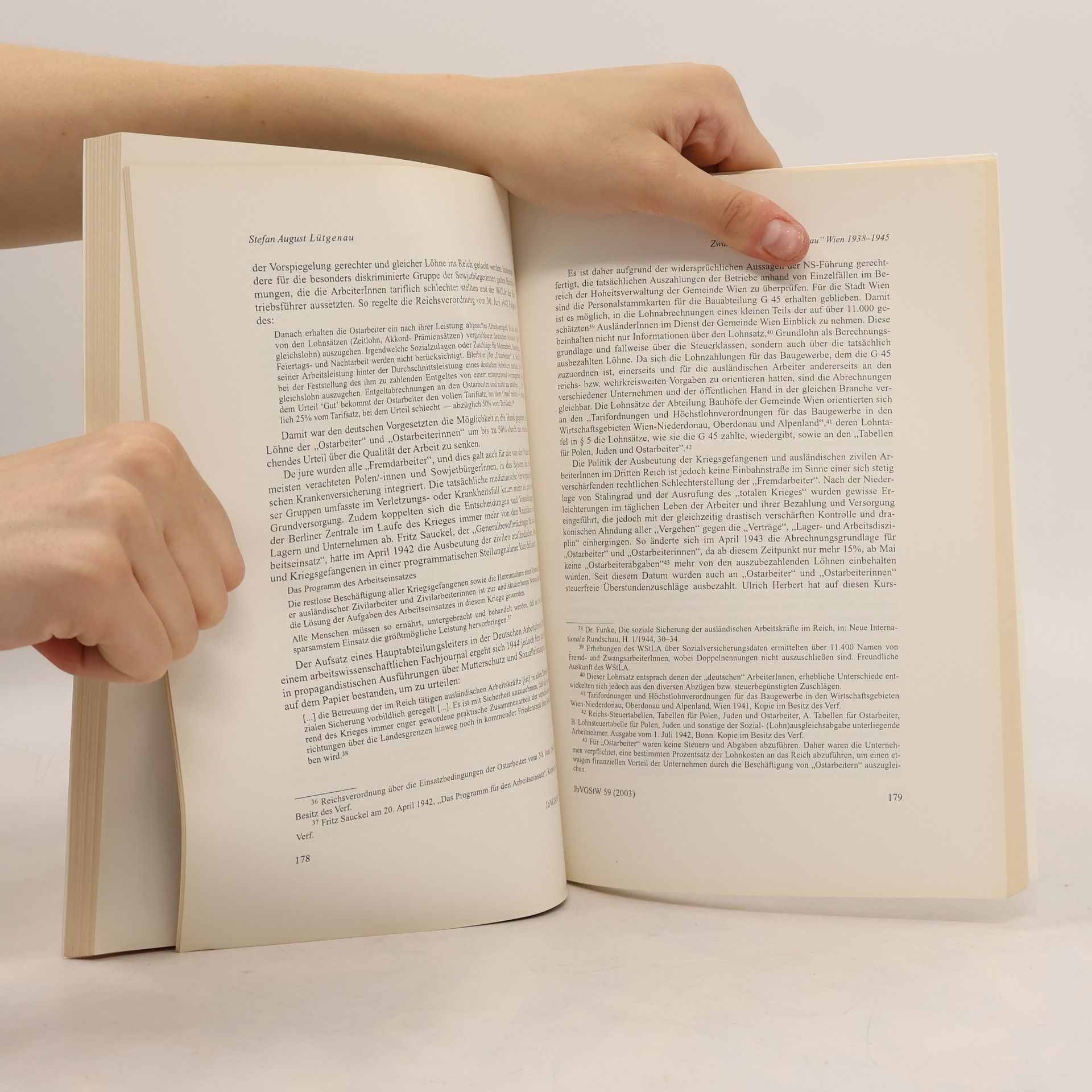 Collectif d'auteurs Wiener Geschichte. Jahrbuch des vereins für Geschichte der Stadt Wien. Band 59