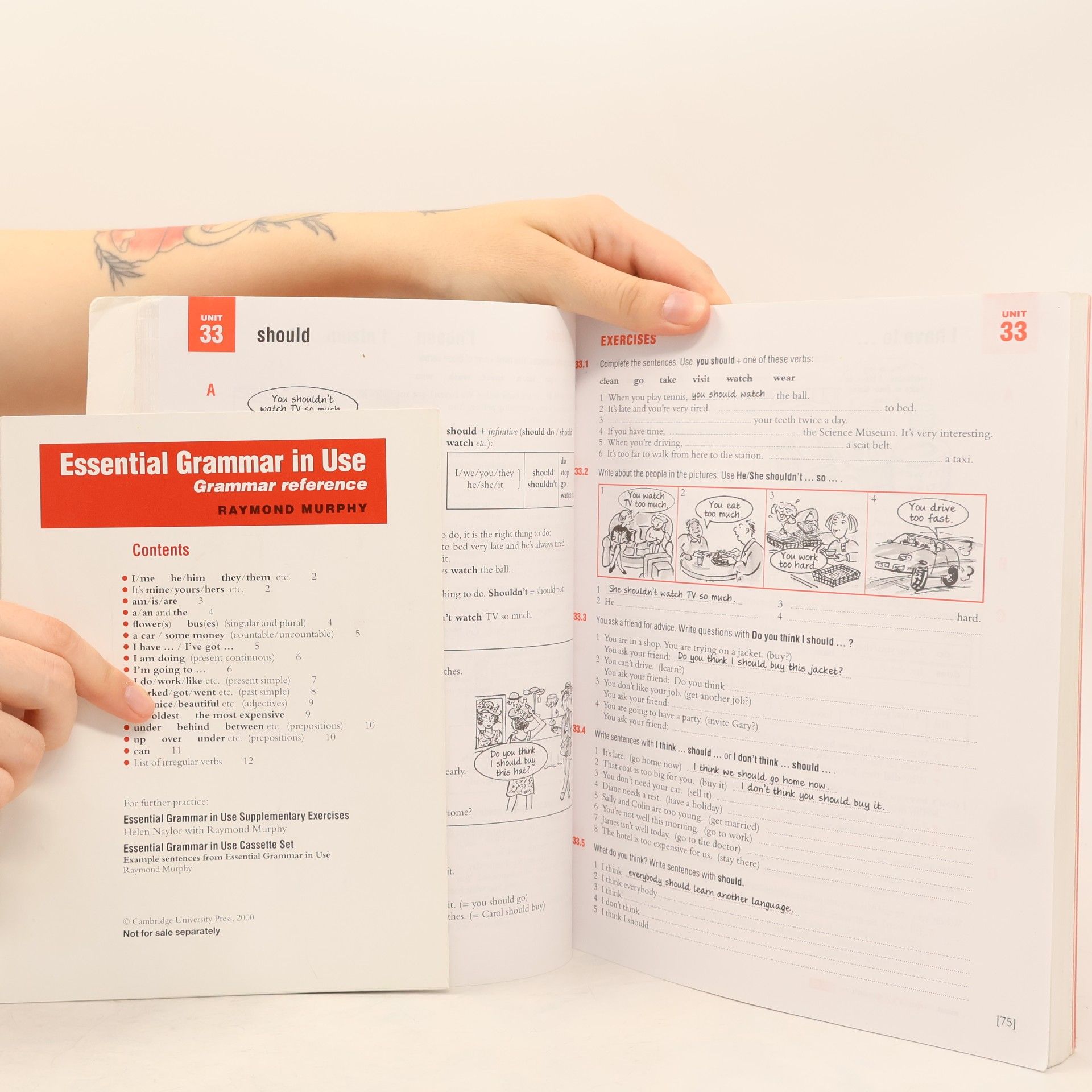 Raymond Murphy Essential Grammar in Use With Answers