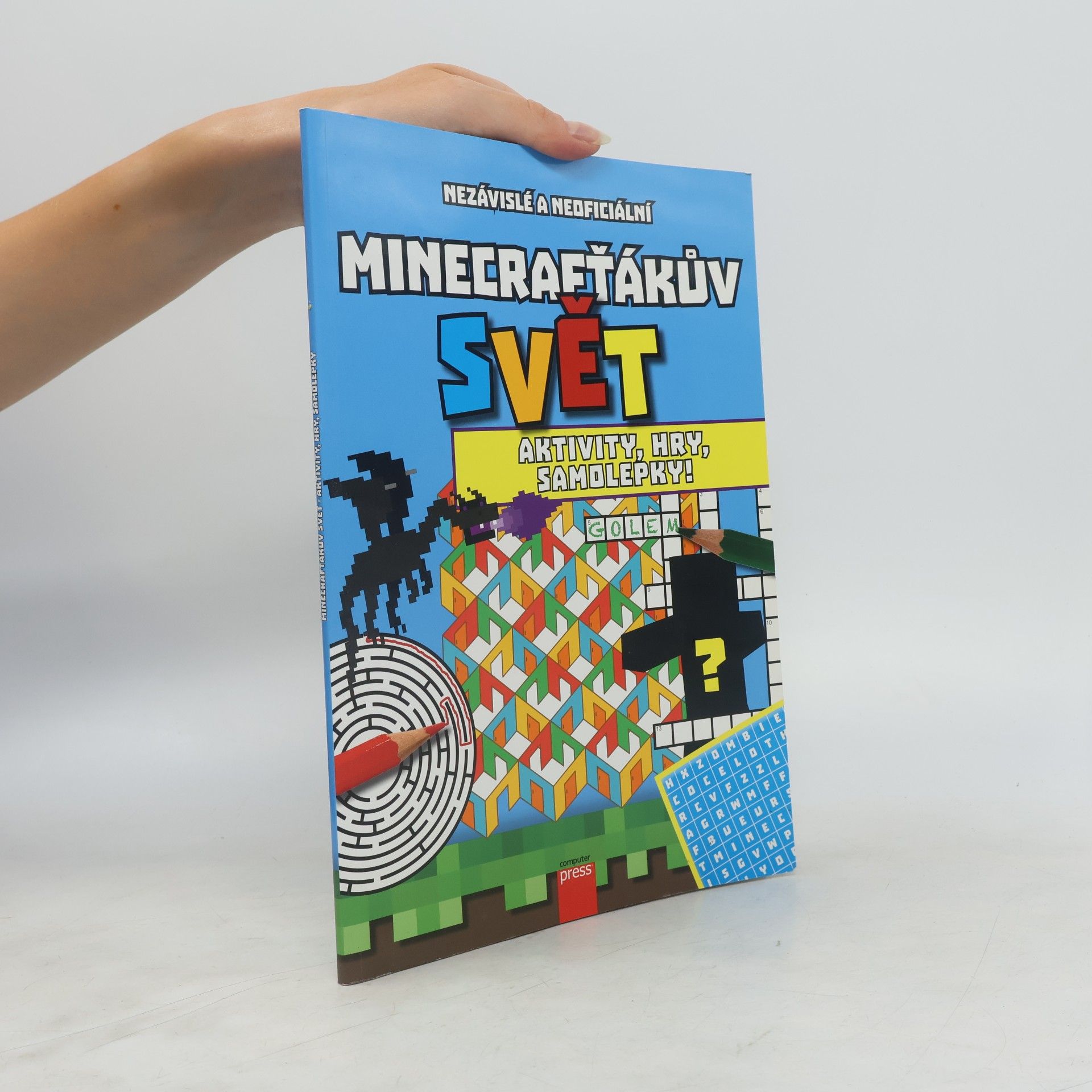 Roman Bureš Minecrafťákův svět: Aktivity, hry, samolepky
