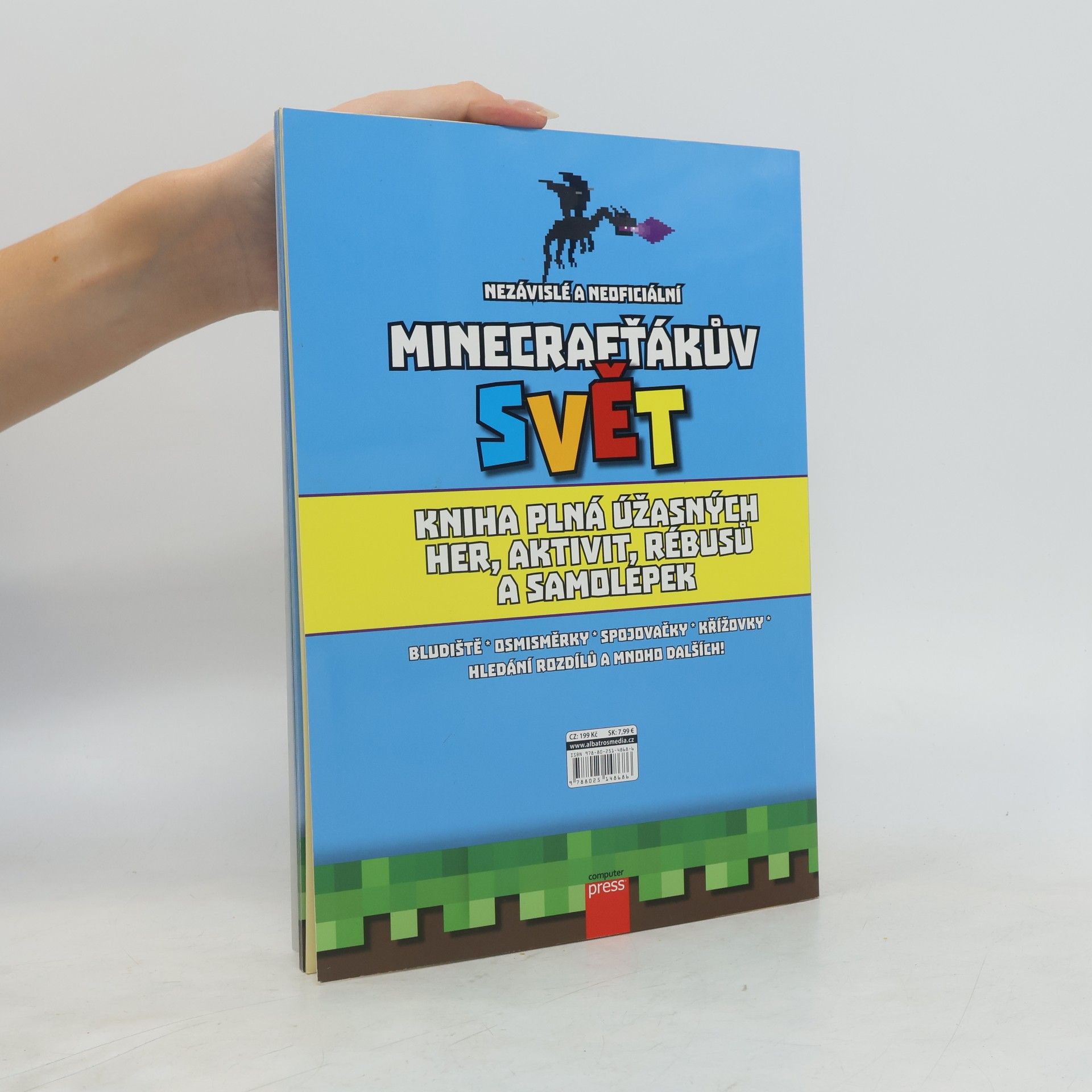 Roman Bureš Minecrafťákův svět: Aktivity, hry, samolepky