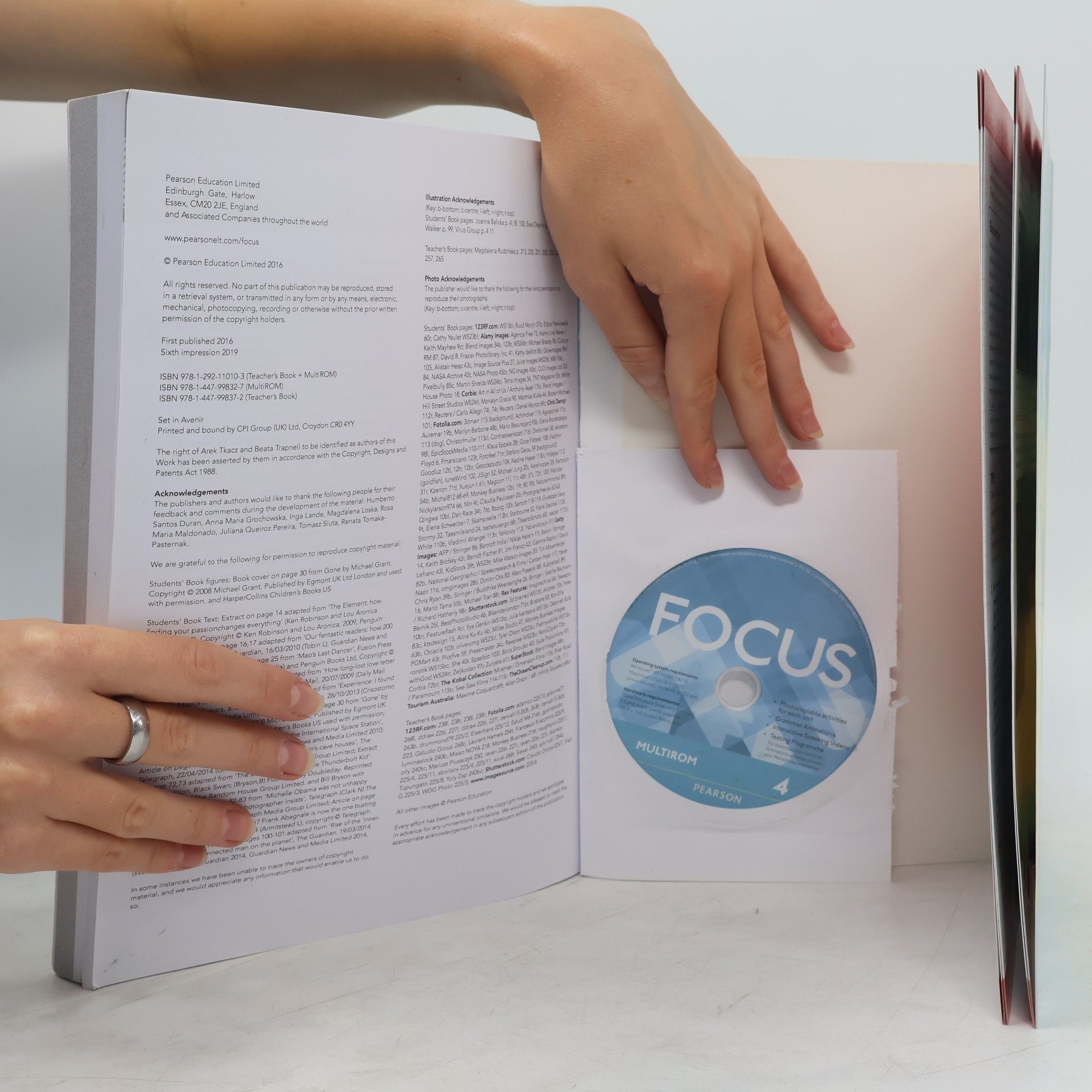 Arek Tkacz Focus 4. Teacher's book