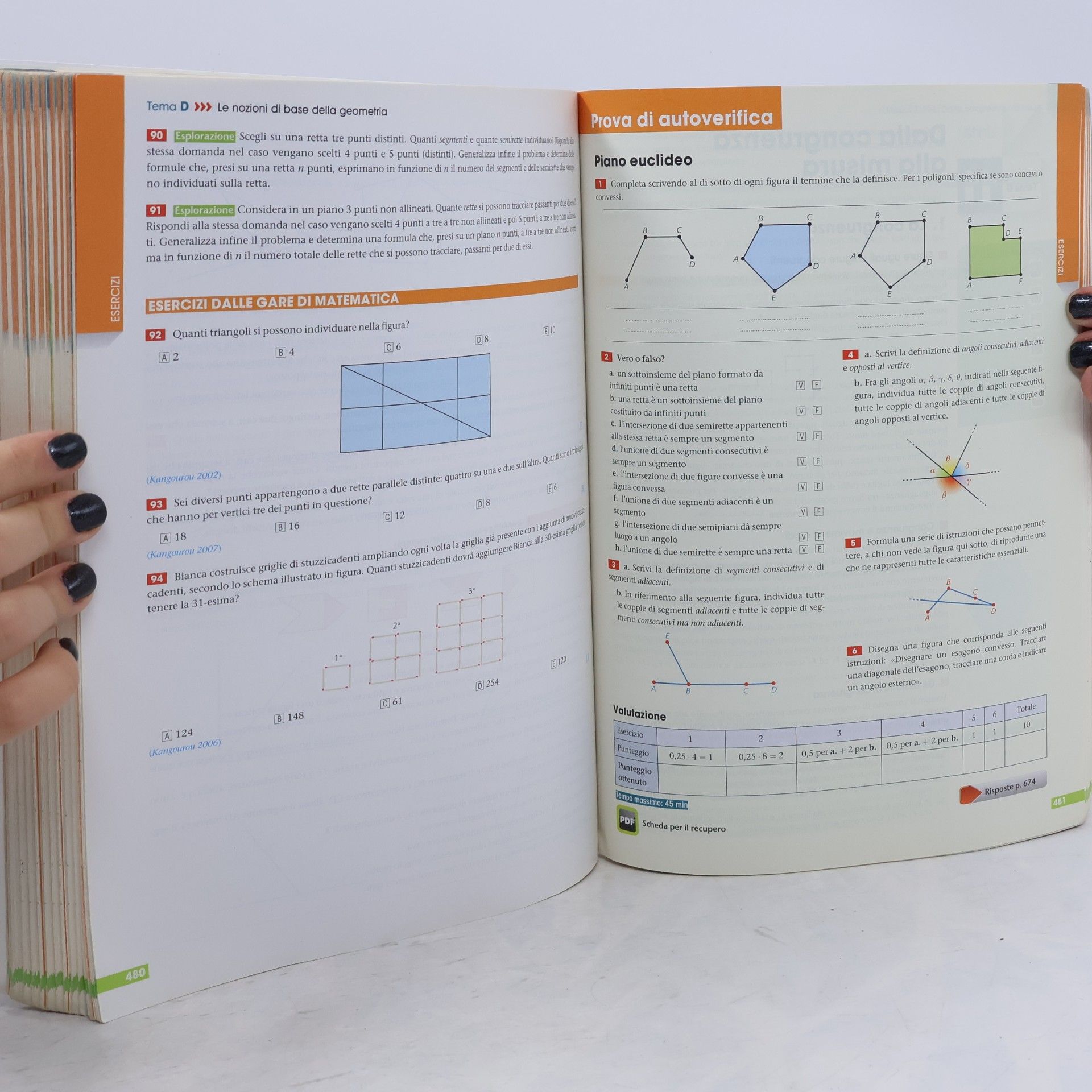 Leonardo Sasso LA matematica a colori 1