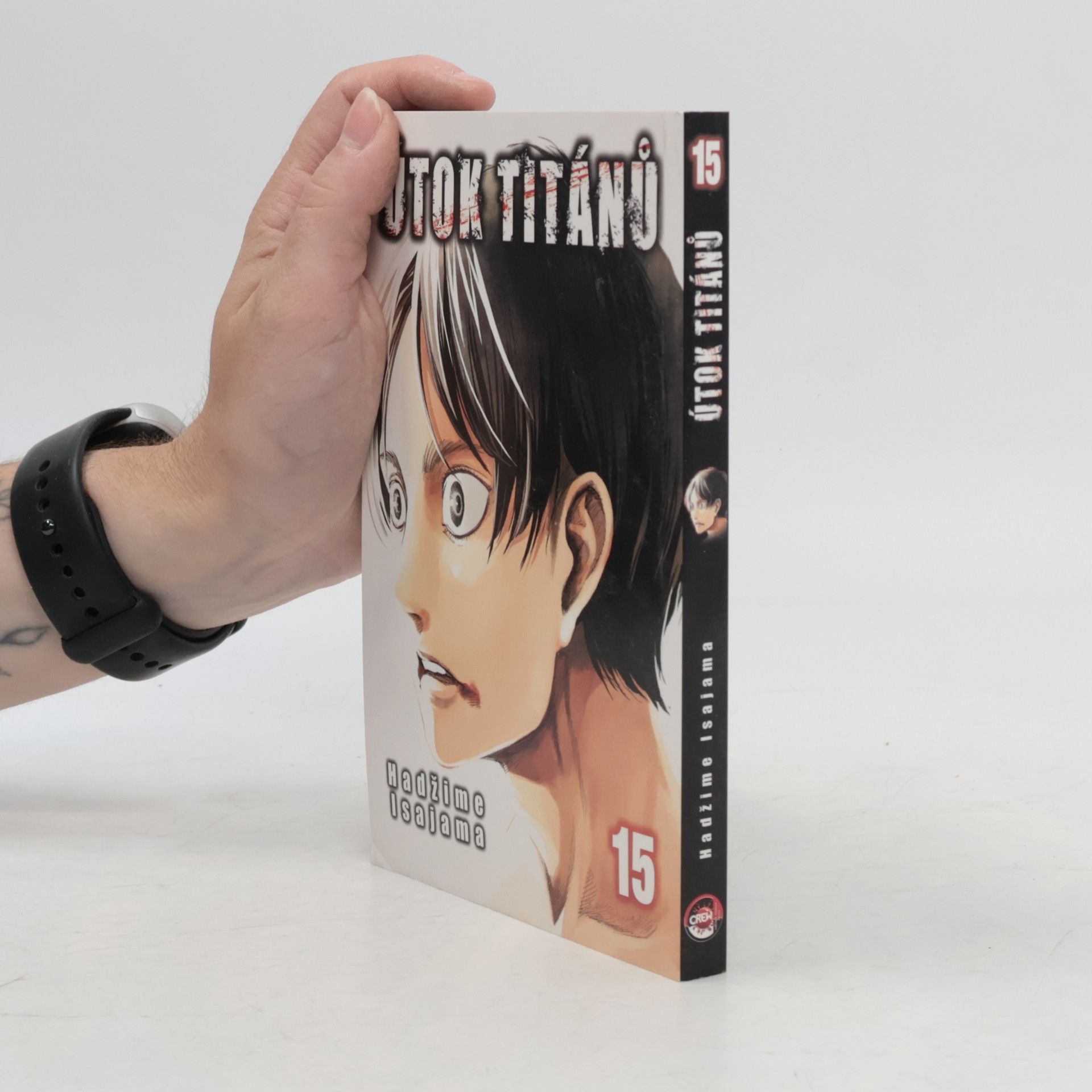 Hajime Isayama Útok titánů 15
