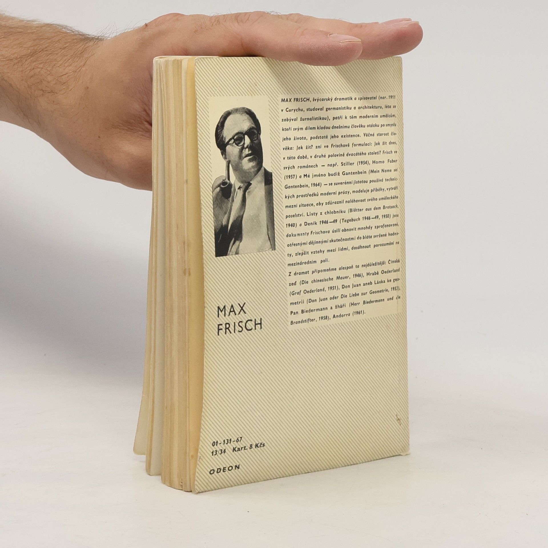 Max Frisch Homo Faber. Zpráva
