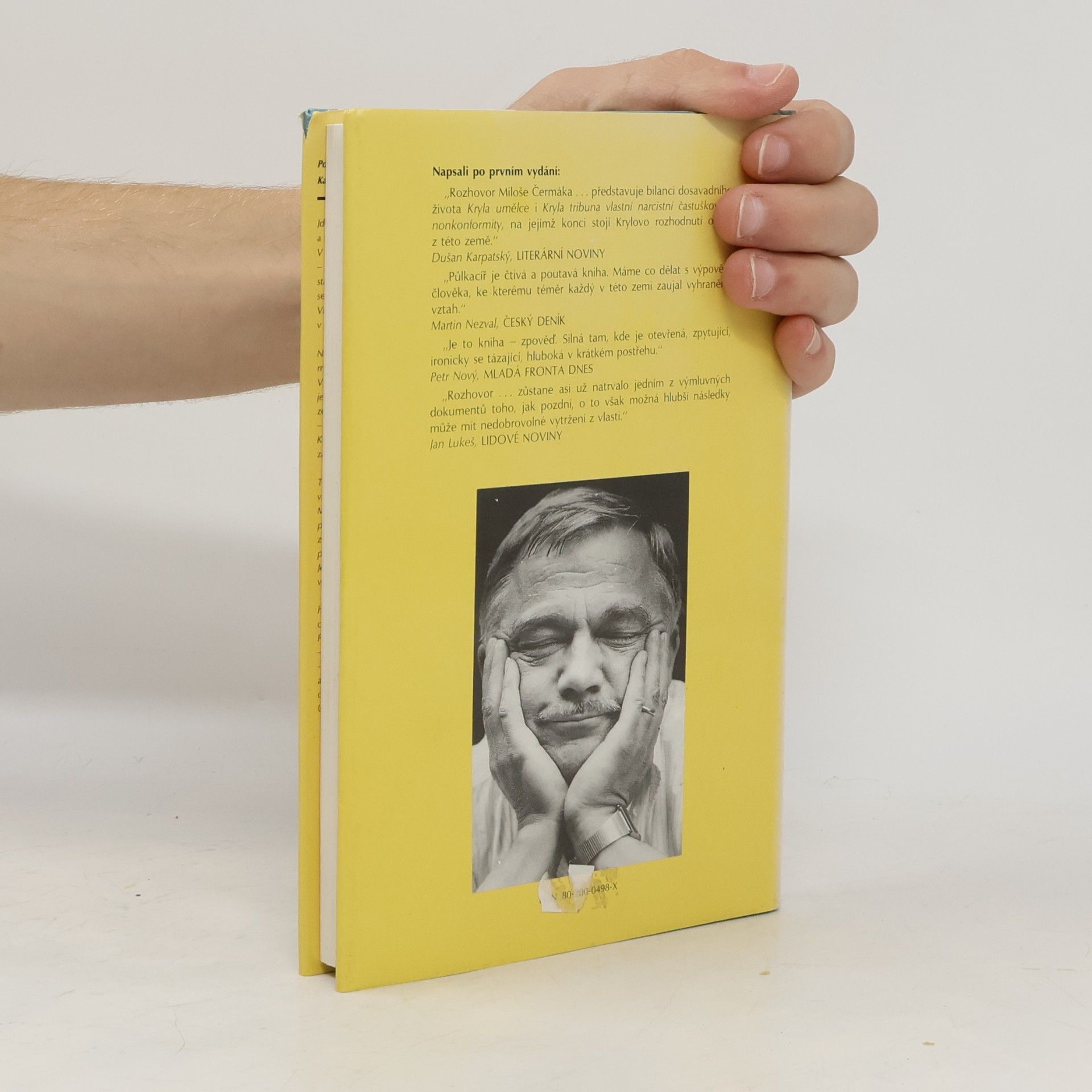 Karel Kryl Půlkacíř. Rozhovor Miloše Čermáka s Karlem Krylem (1. vydání)