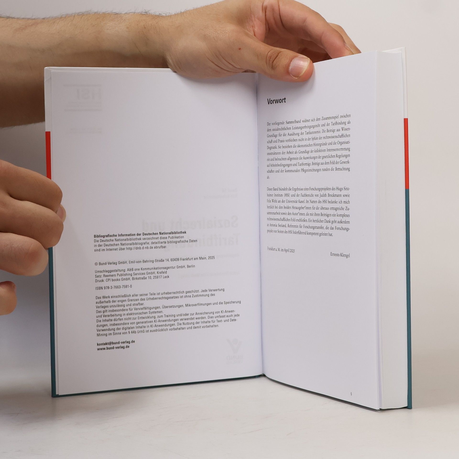 Judith Brockmann HSI-Schriftenreihe - 55: Sozialrecht und Tarifbindung