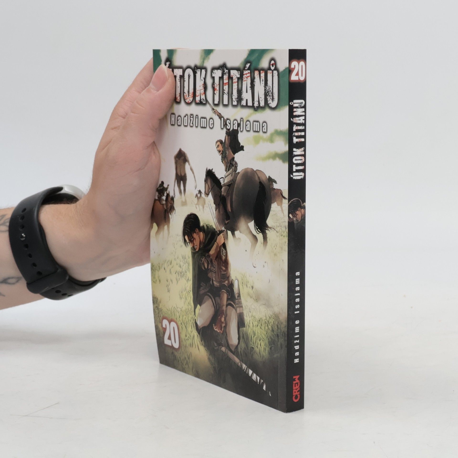Hadžime Isajama Útok titánů 20