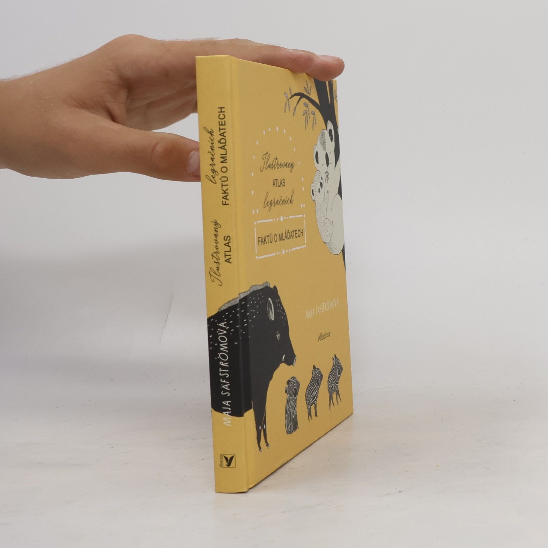 Maja Säfström Ilustrovaný atlas legračních faktů o mláďatech