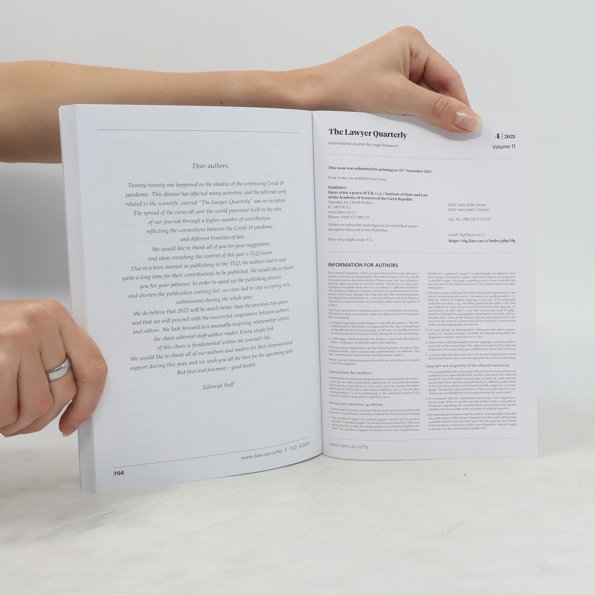 Autorenkollektiv The Lawyer Quarterly 4/2021