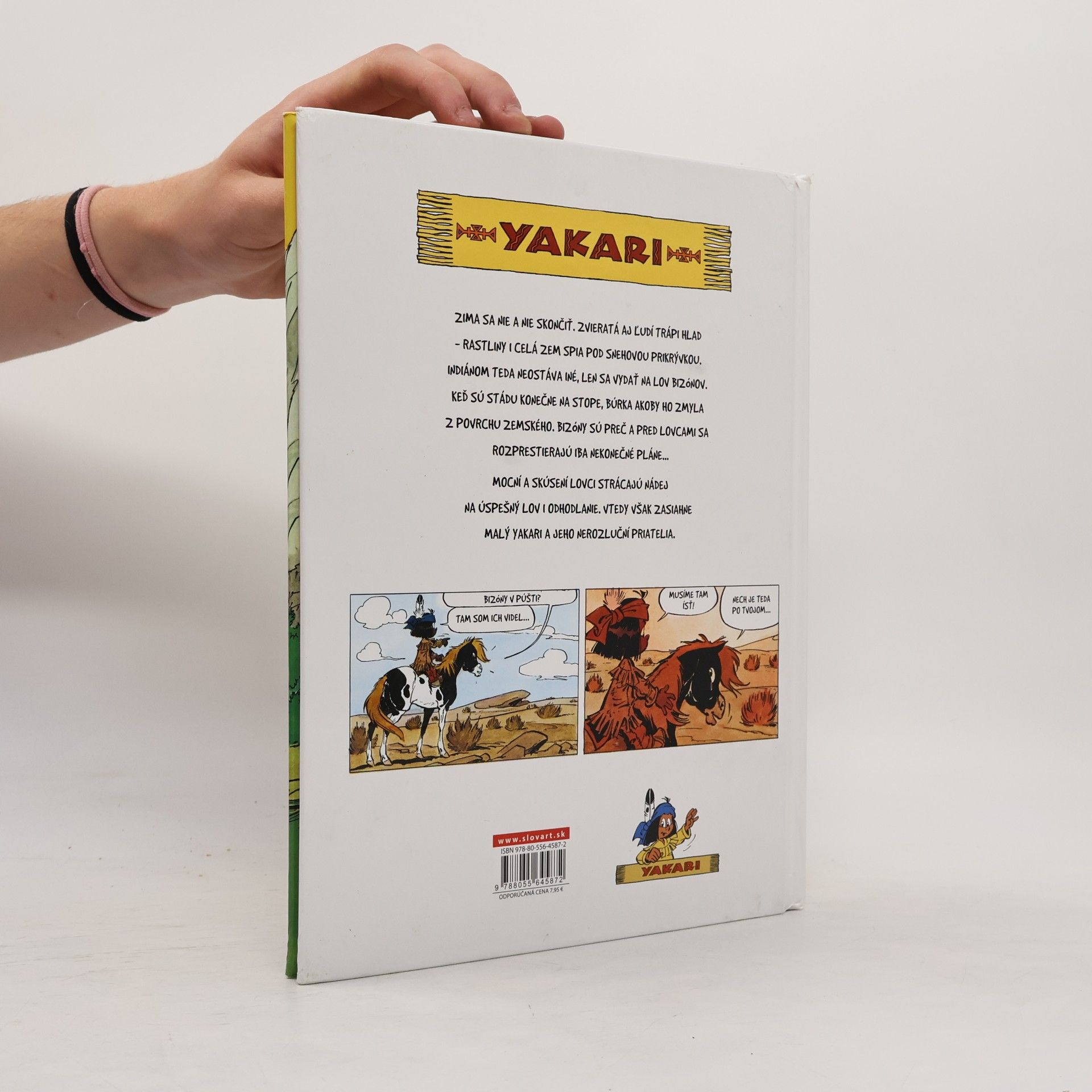 Job Yakari a Biely bizón