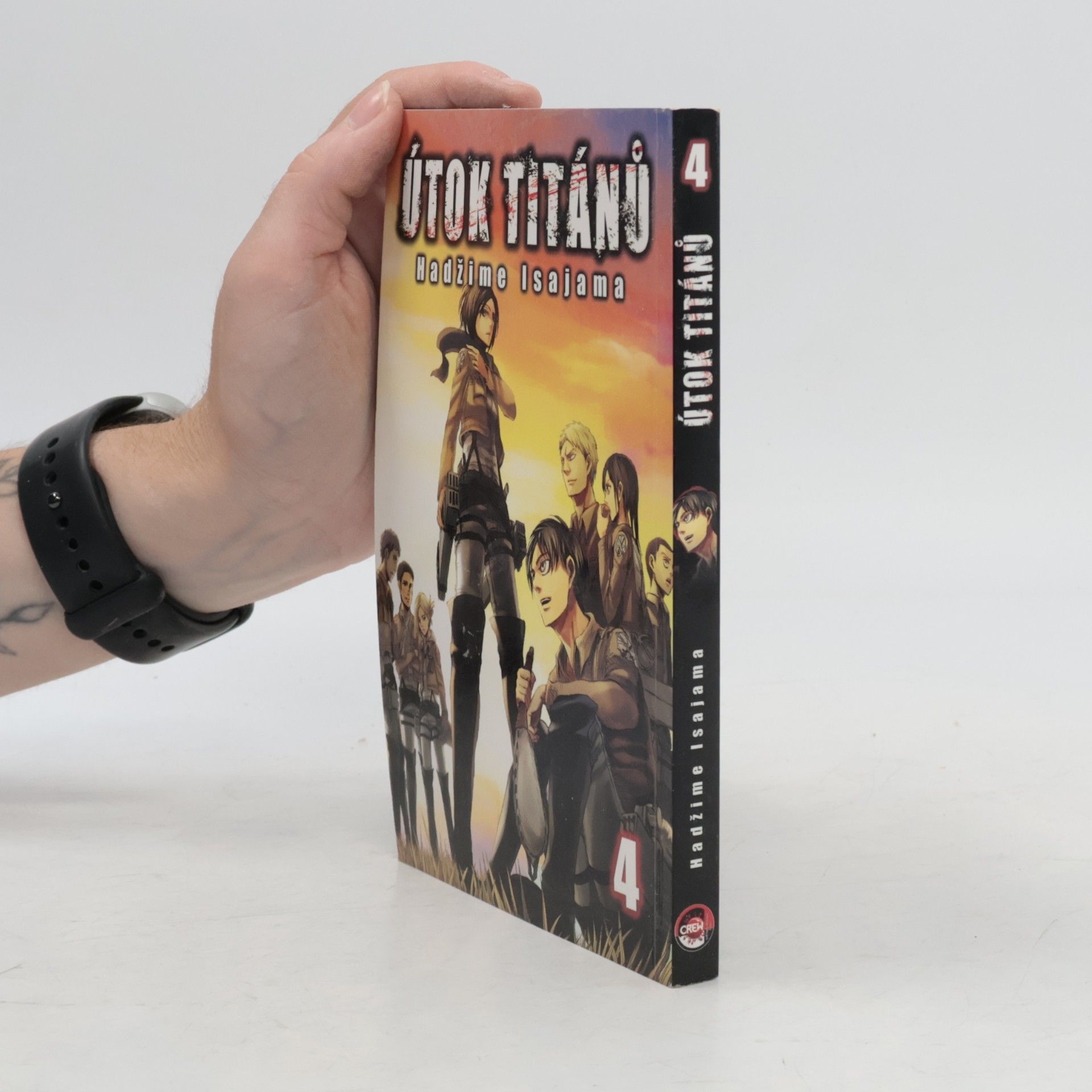 Hajime Isayama Útok titánů. 4