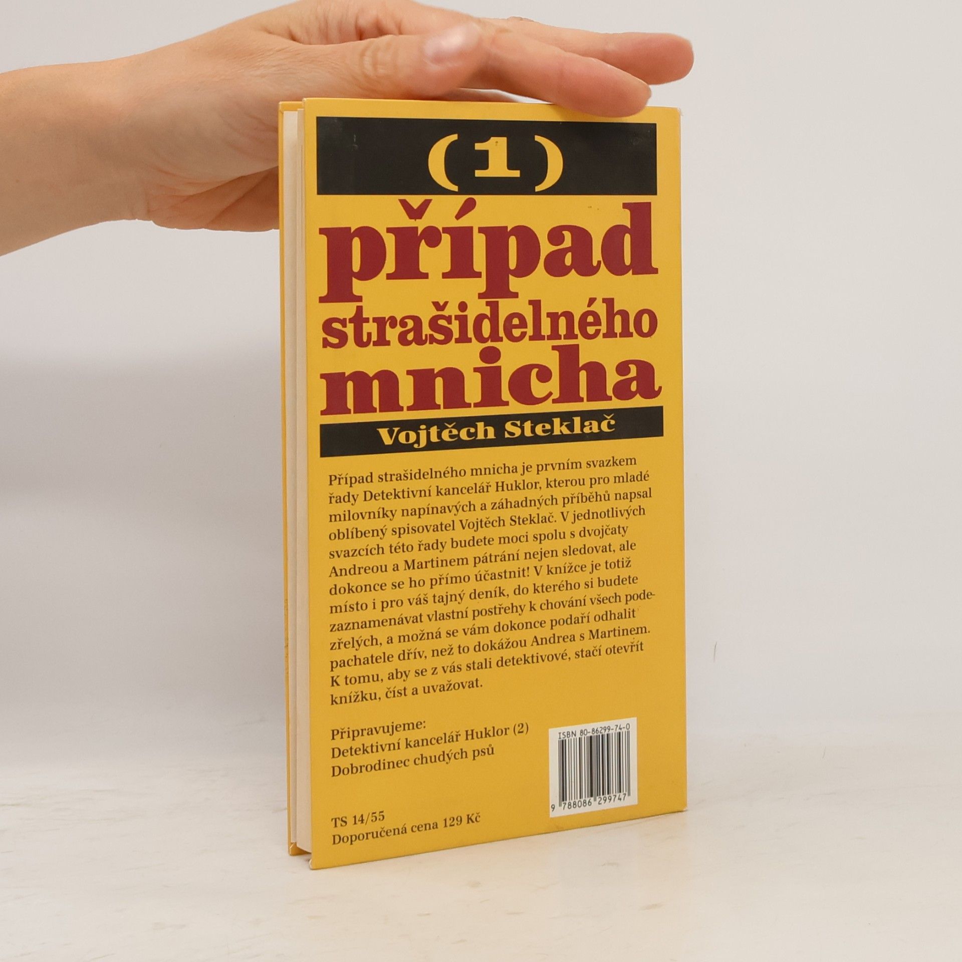 Vojtěch Steklač Případ strašidelného mnicha