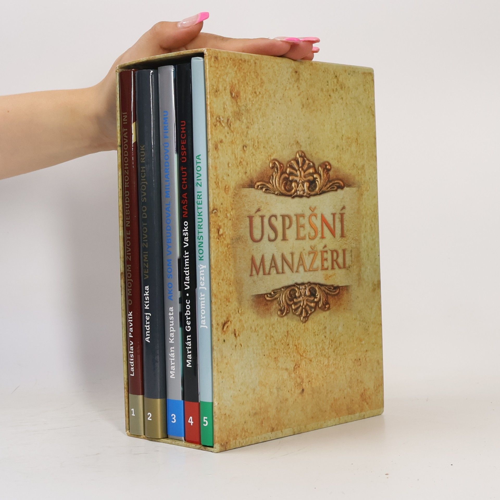 Autorenkollektiv Úspešní manažéri (5 svazků, box)