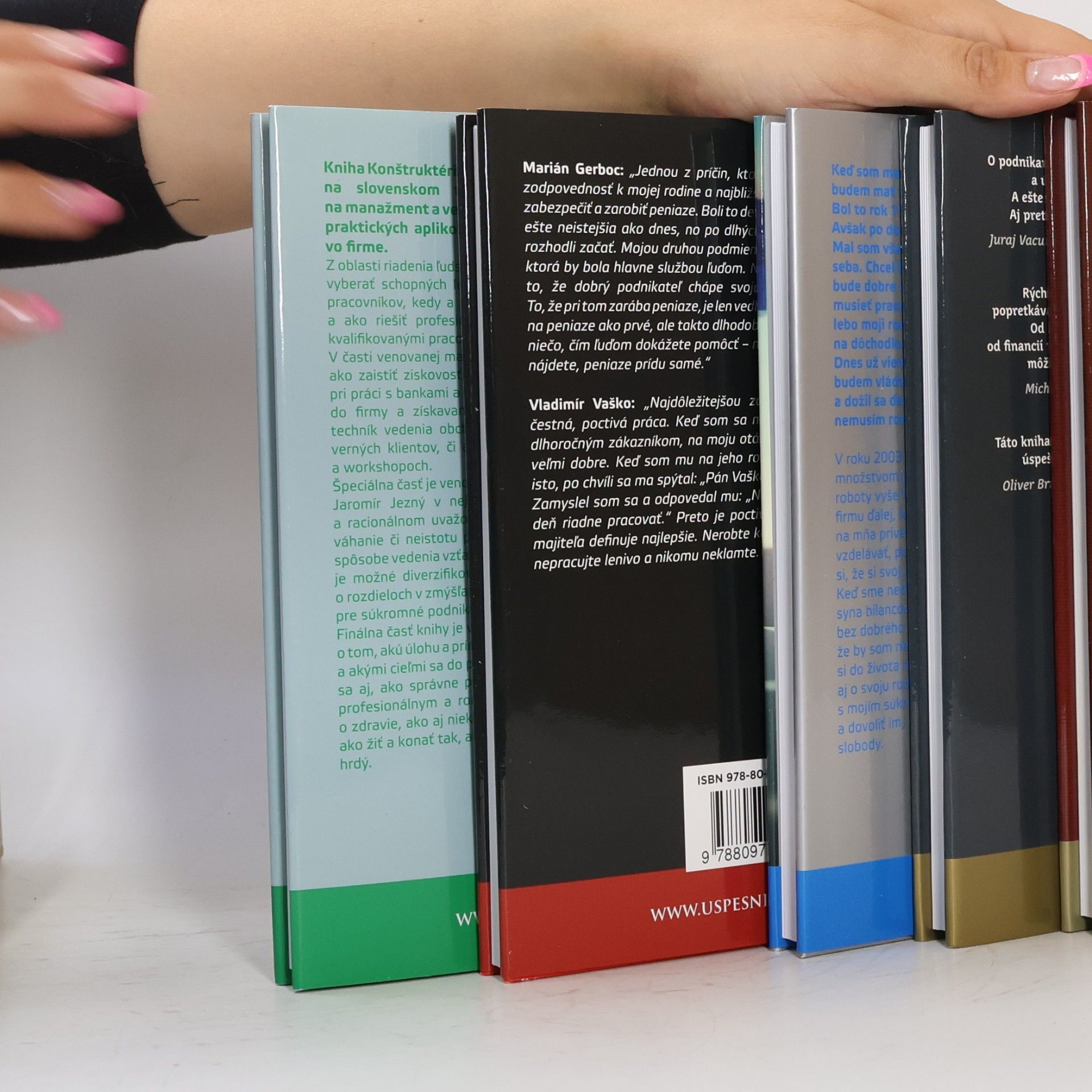 Autorenkollektiv Úspešní manažéri (5 svazků, box)