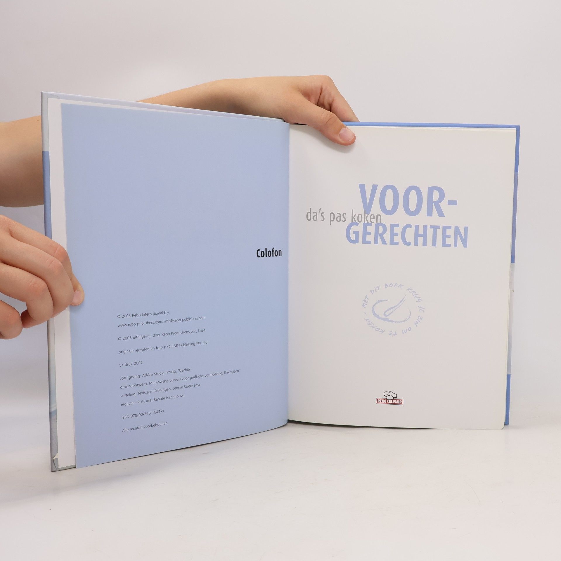 Da's pas koken: Voorgerechten / druk 3