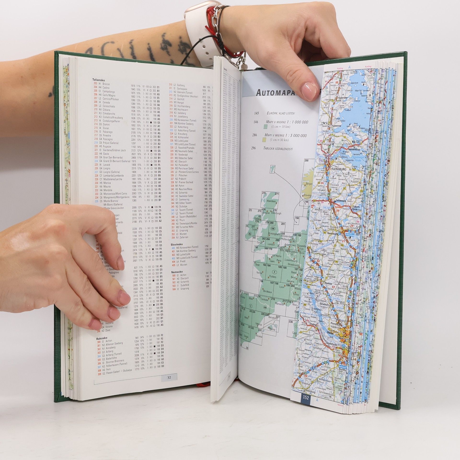 Autorenkollektiv Autoatlas Európy