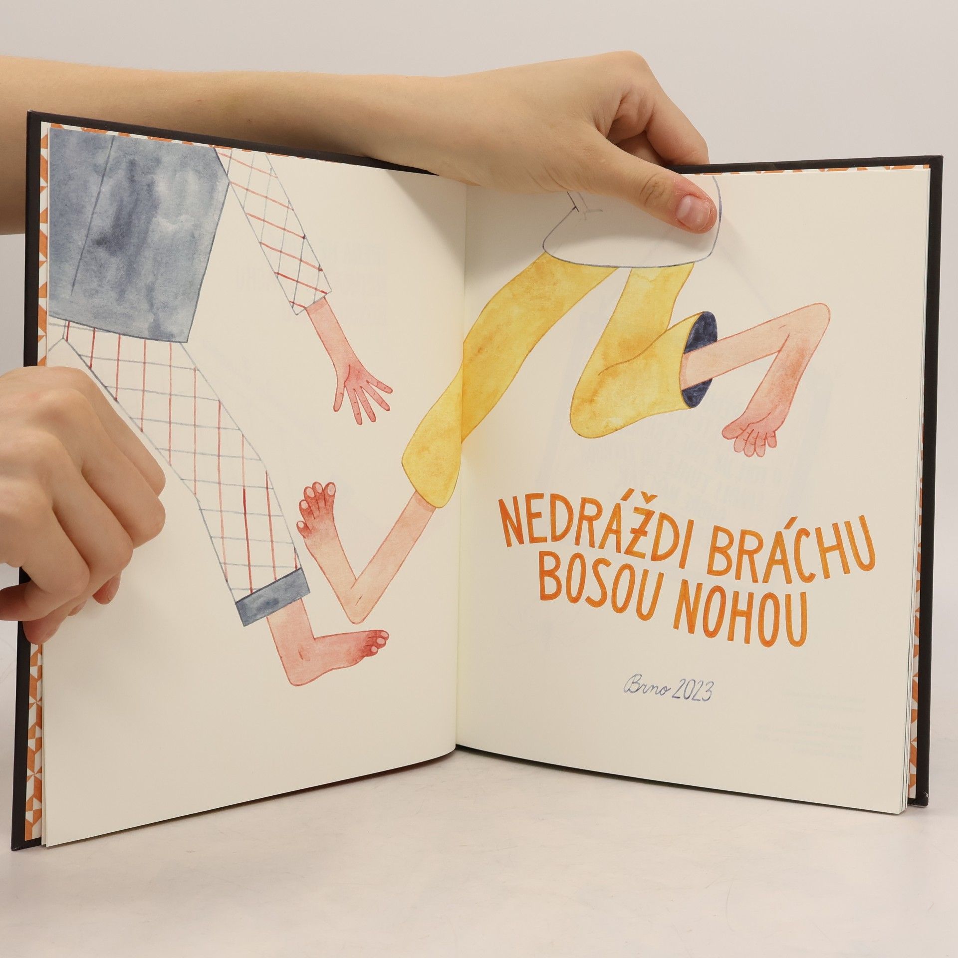 Irena Hejdová Nedráždi bráchu bosou nohou