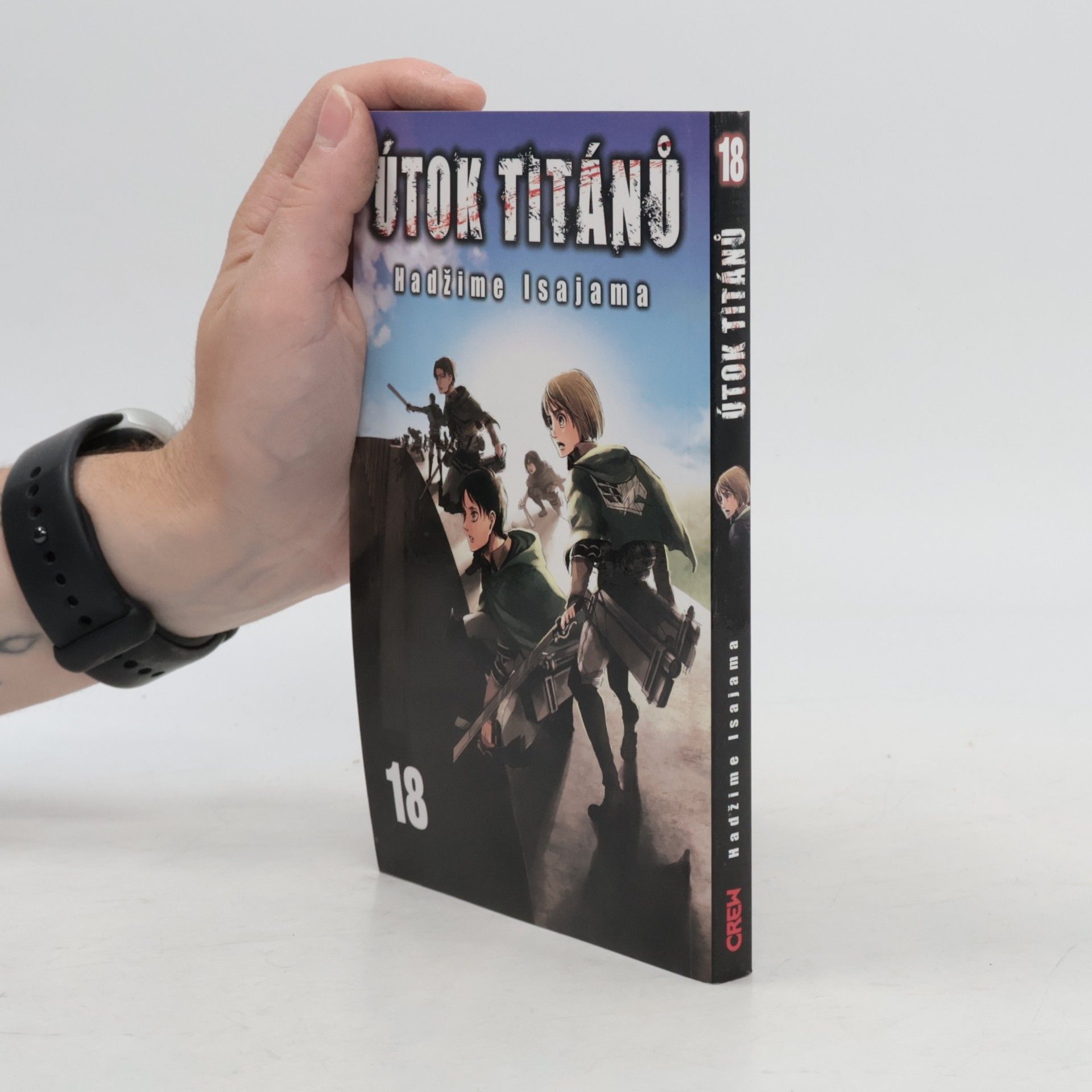 Hajime Isayama Útok titánů 18