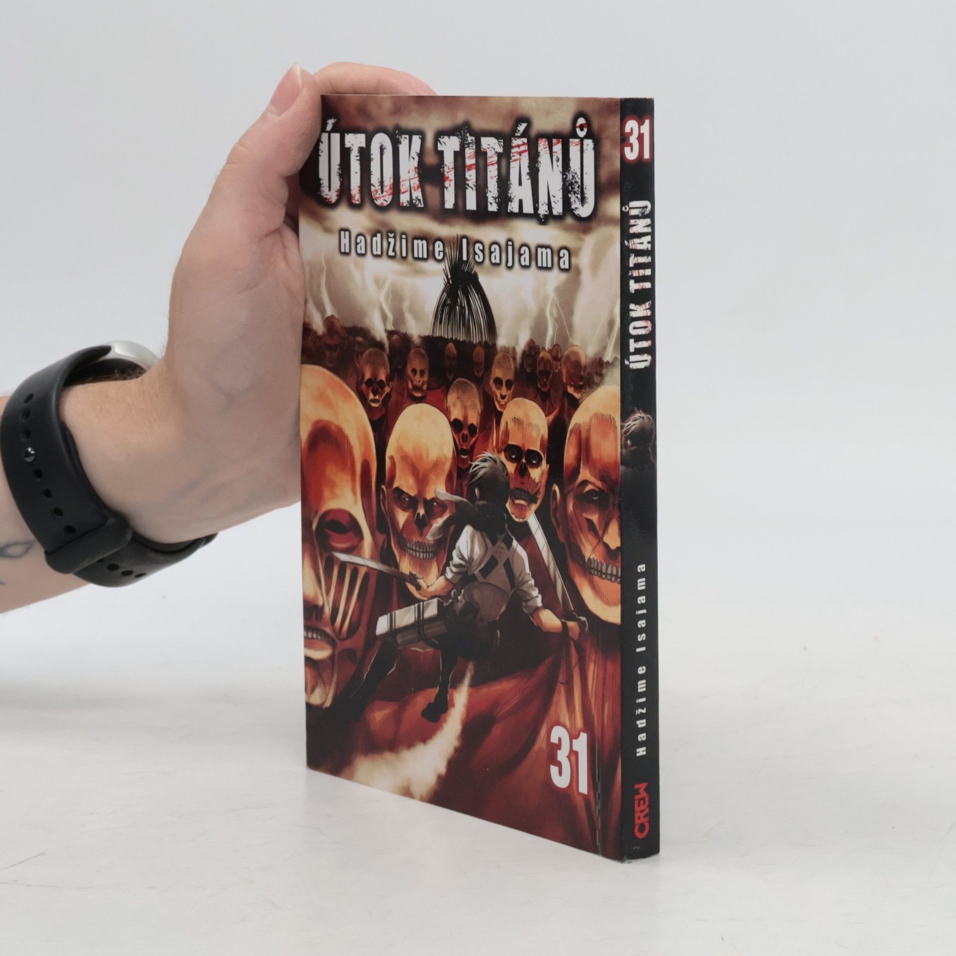 Hadžime Isajama Útok titánů Volume 31